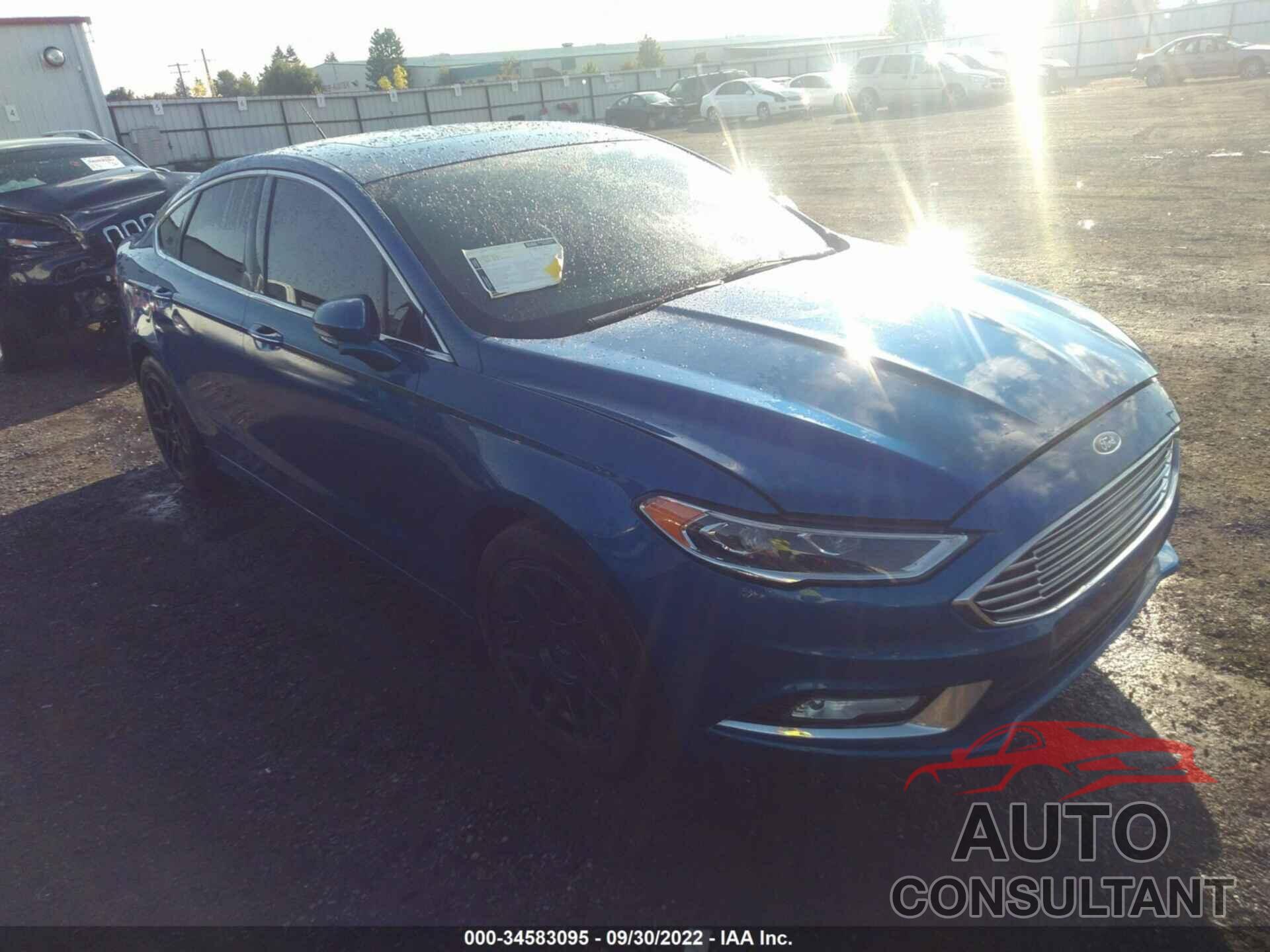 FORD FUSION 2017 - 3FA6P0T93HR376550