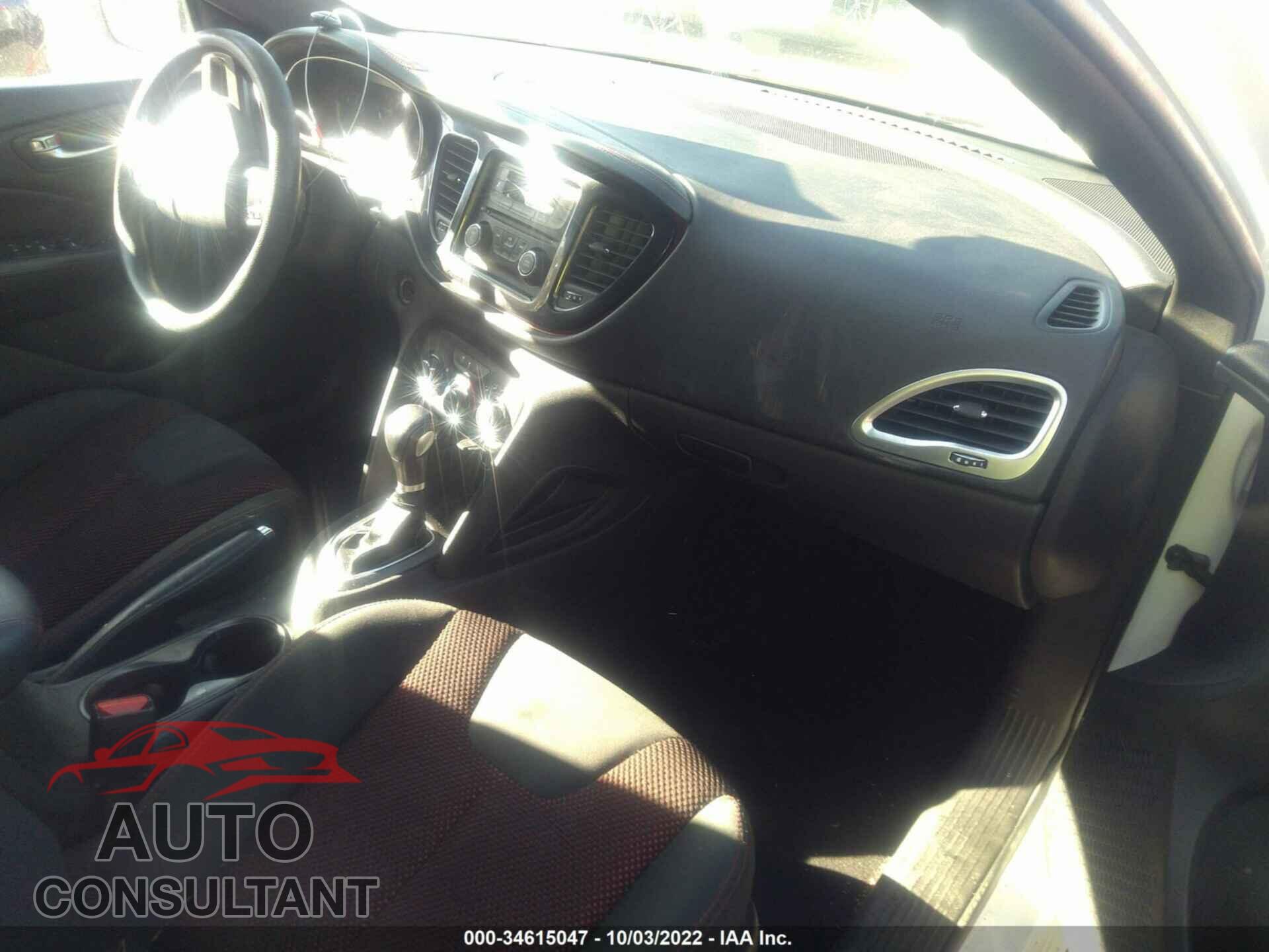 DODGE DART 2016 - 1C3CDFAA9GD530213