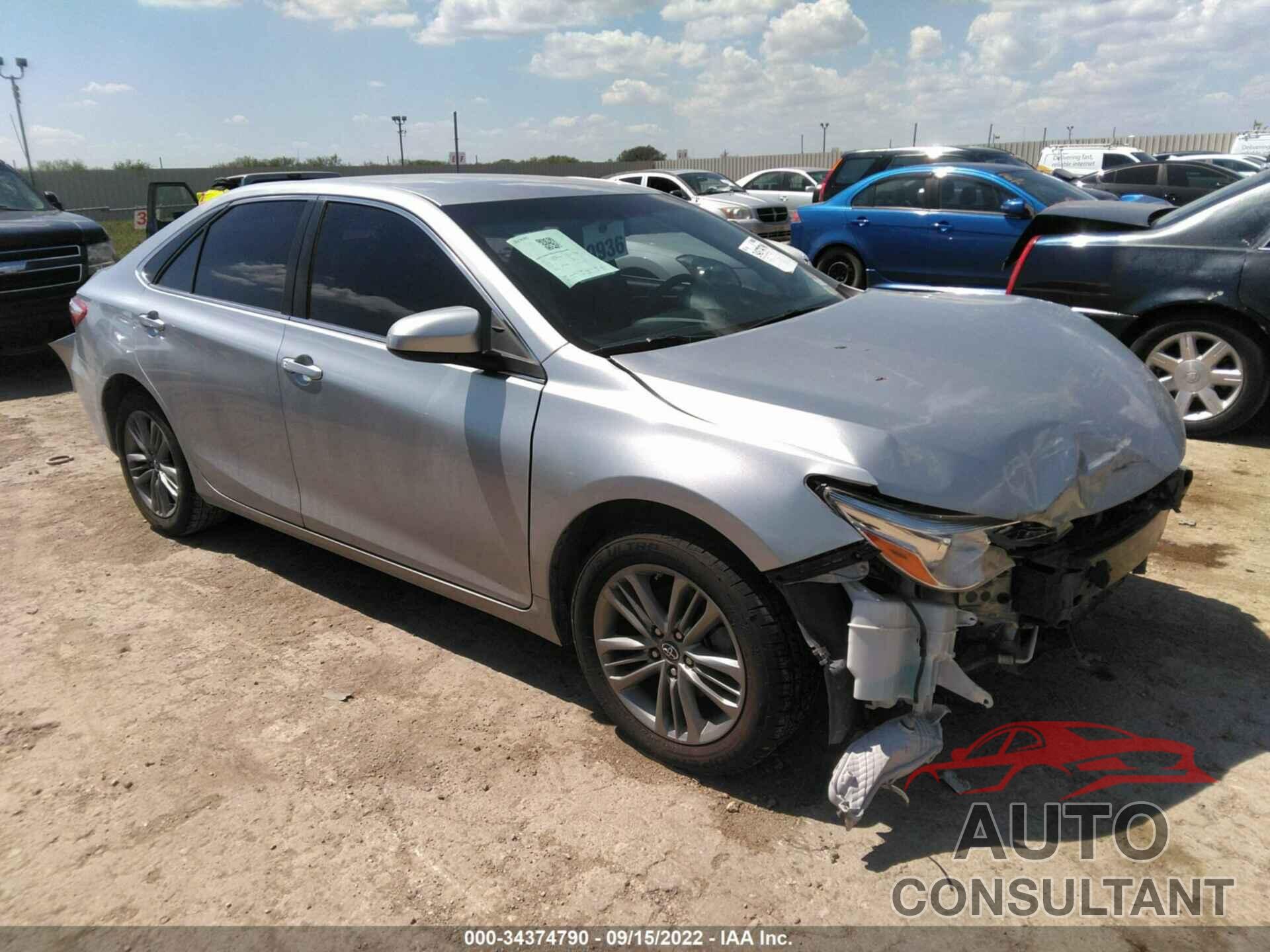 TOYOTA CAMRY 2017 - 4T1BF1FK6HU403535