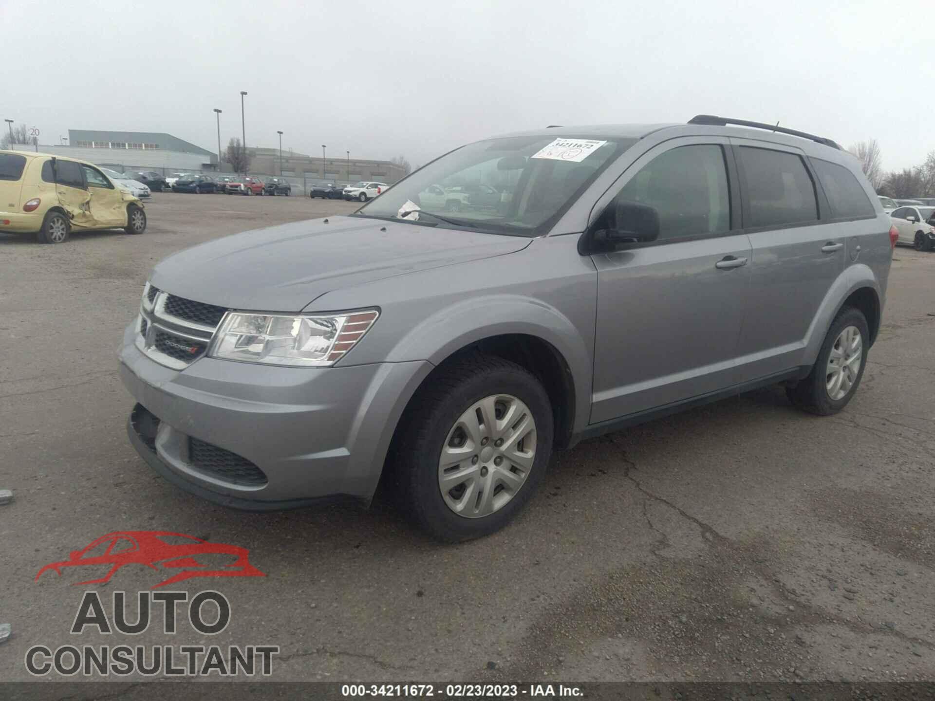 DODGE JOURNEY 2017 - 3C4PDDAG6HT549481