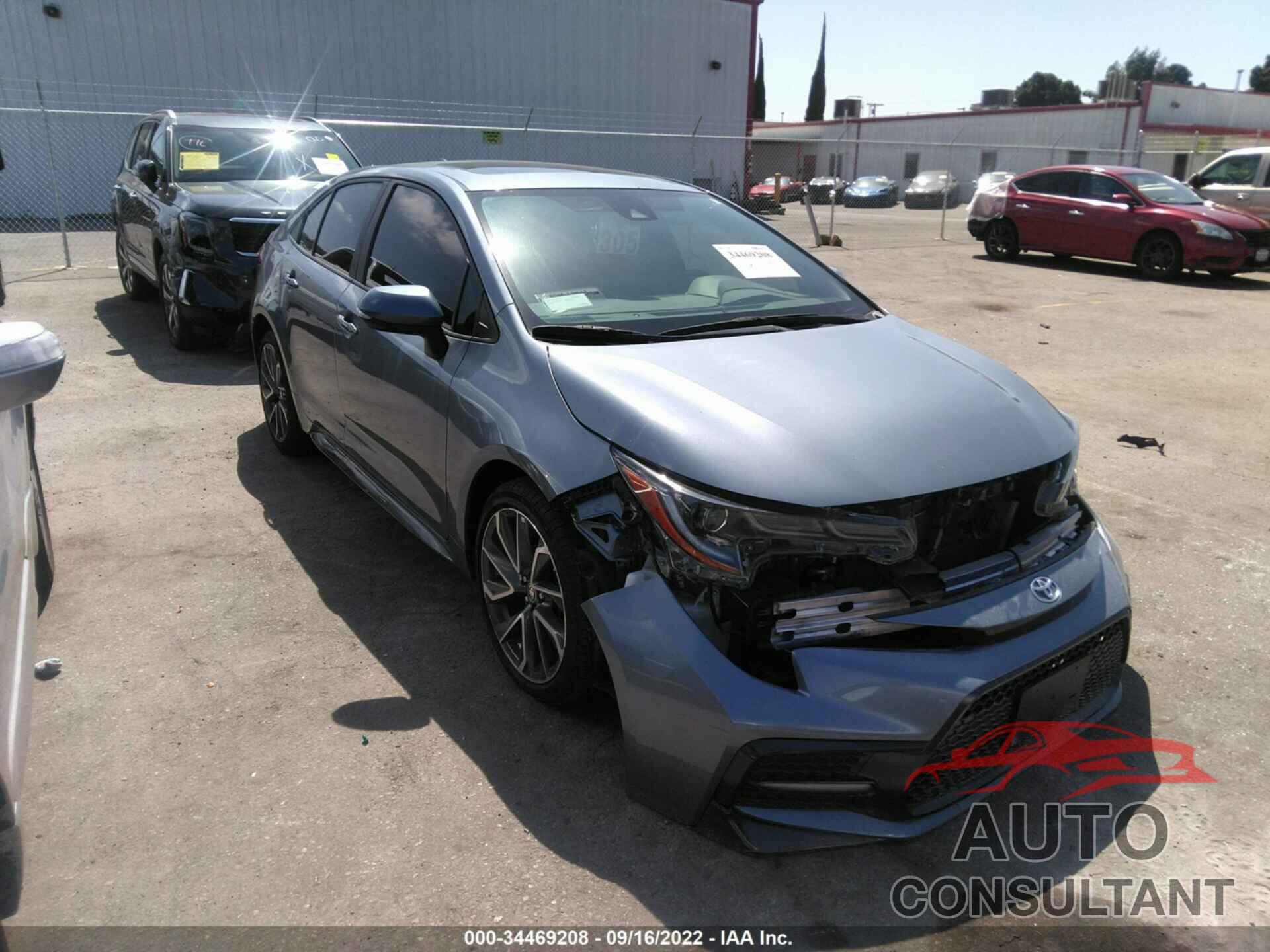 TOYOTA COROLLA 2021 - 5YFP4MCE5MP086578