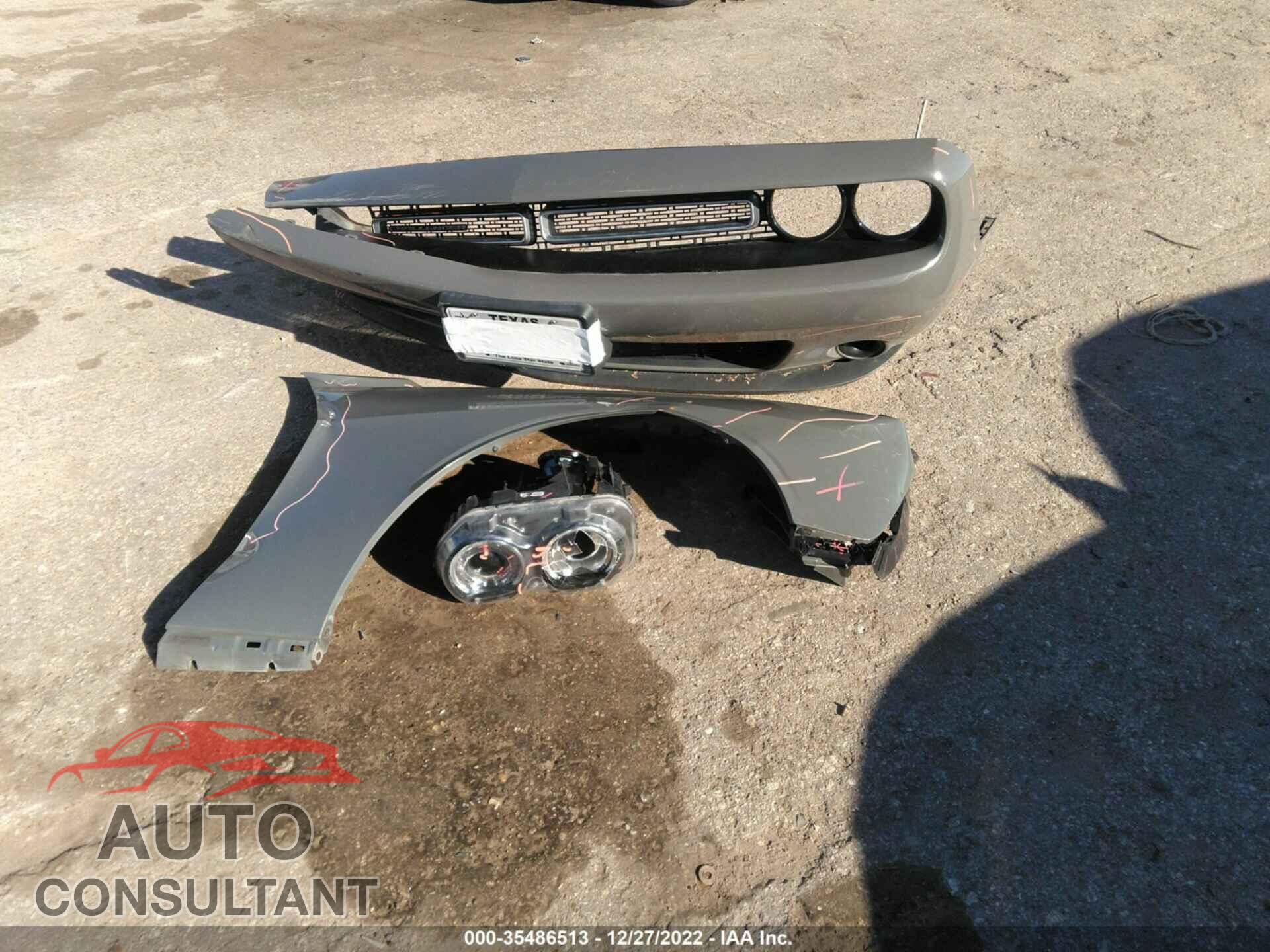 DODGE CHALLENGER 2018 - 2C3CDZAG4JH242244