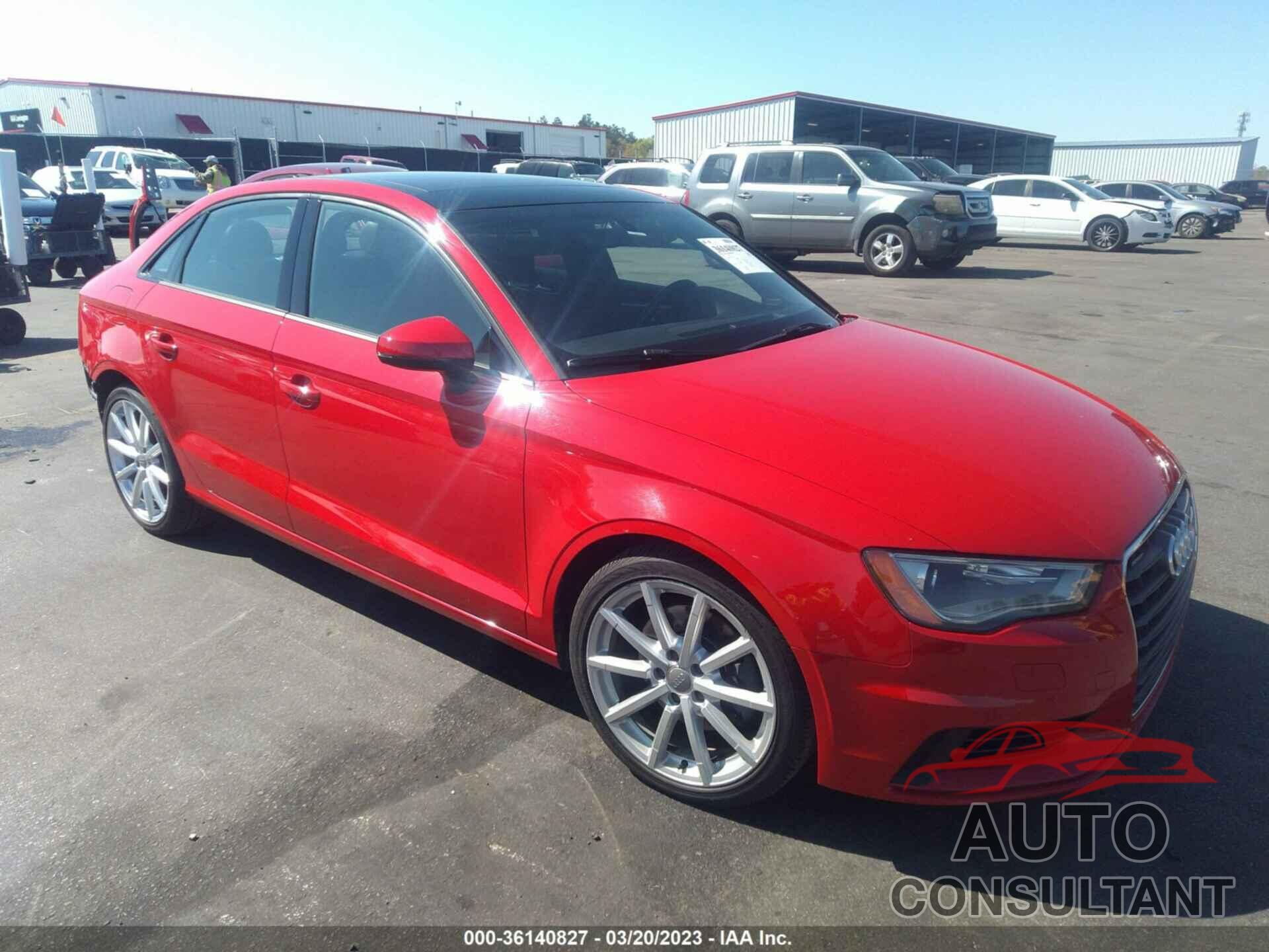 AUDI A3 2016 - WAUB8GFF7G1026859