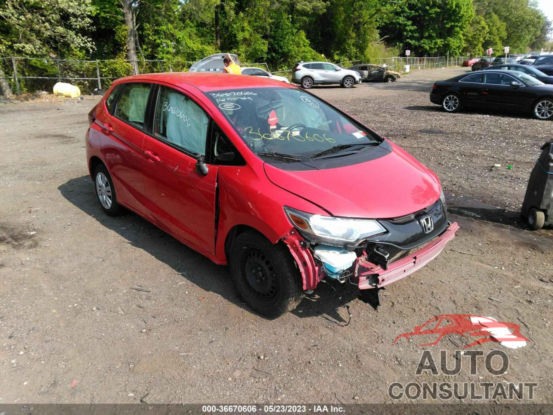 HONDA FIT 2016 - JHMGK5H58GX009373