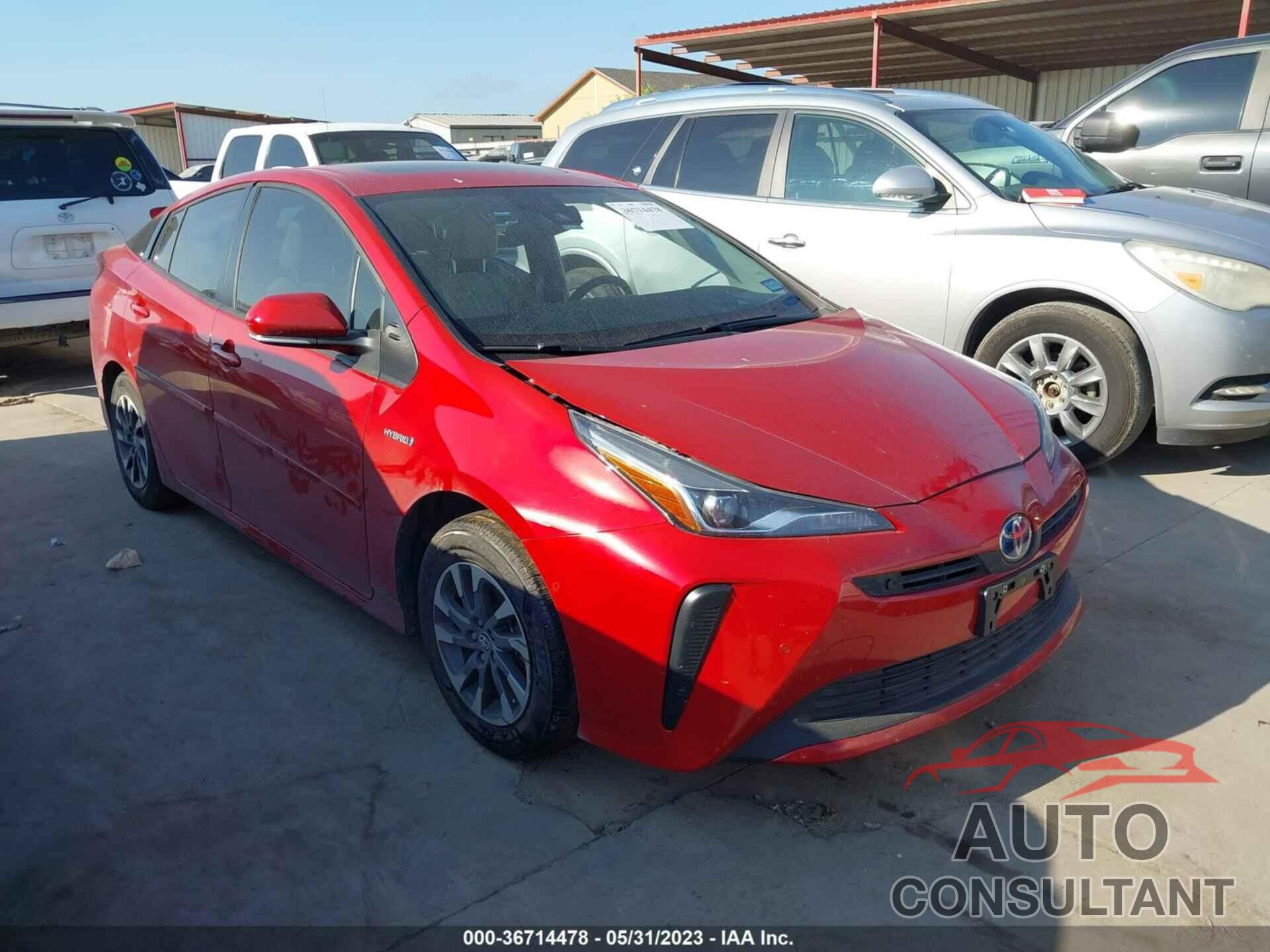 TOYOTA PRIUS 2021 - JTDKAMFU9M3132296