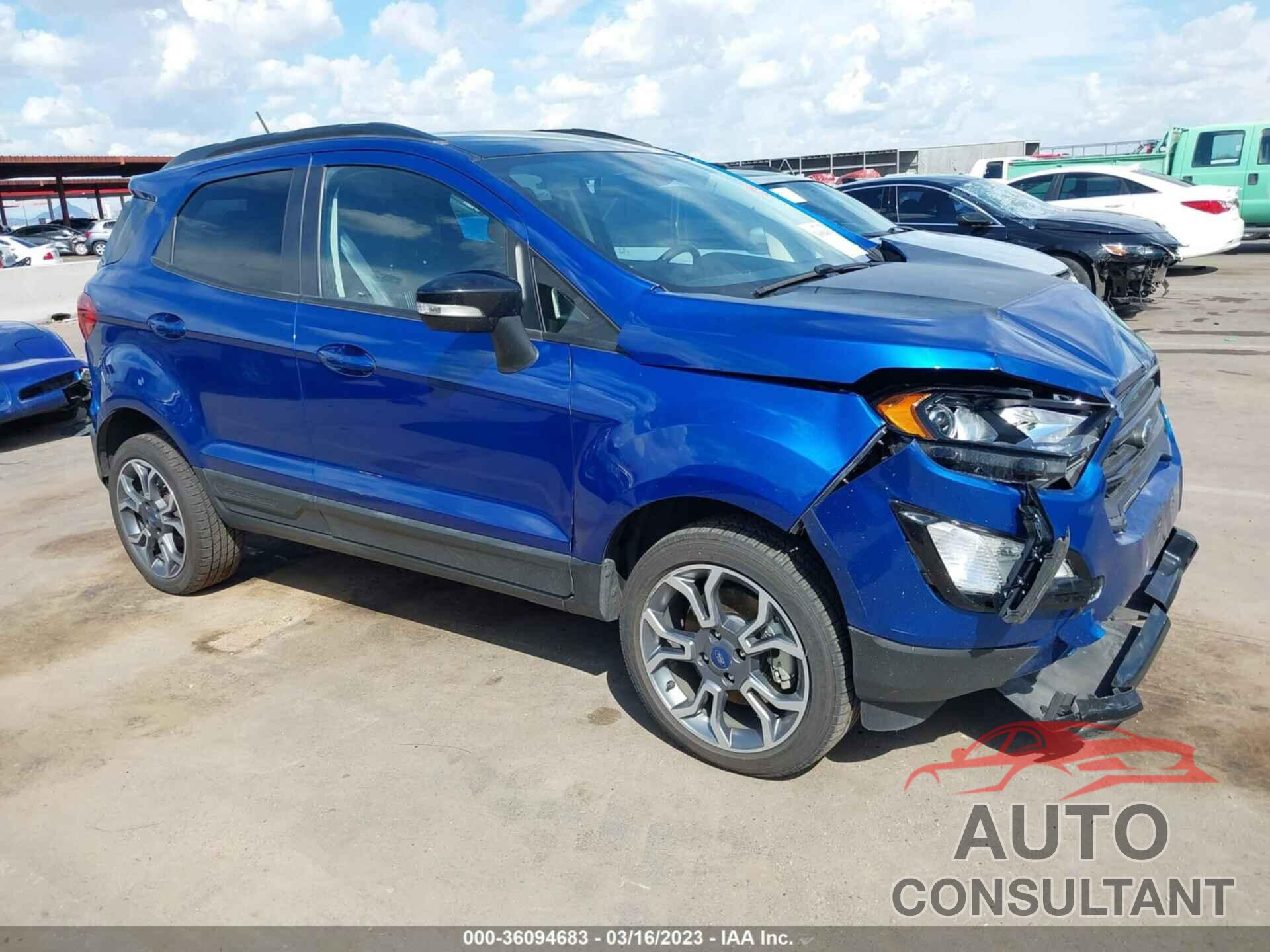 FORD ECOSPORT 2020 - MAJ6S3JL7LC393292