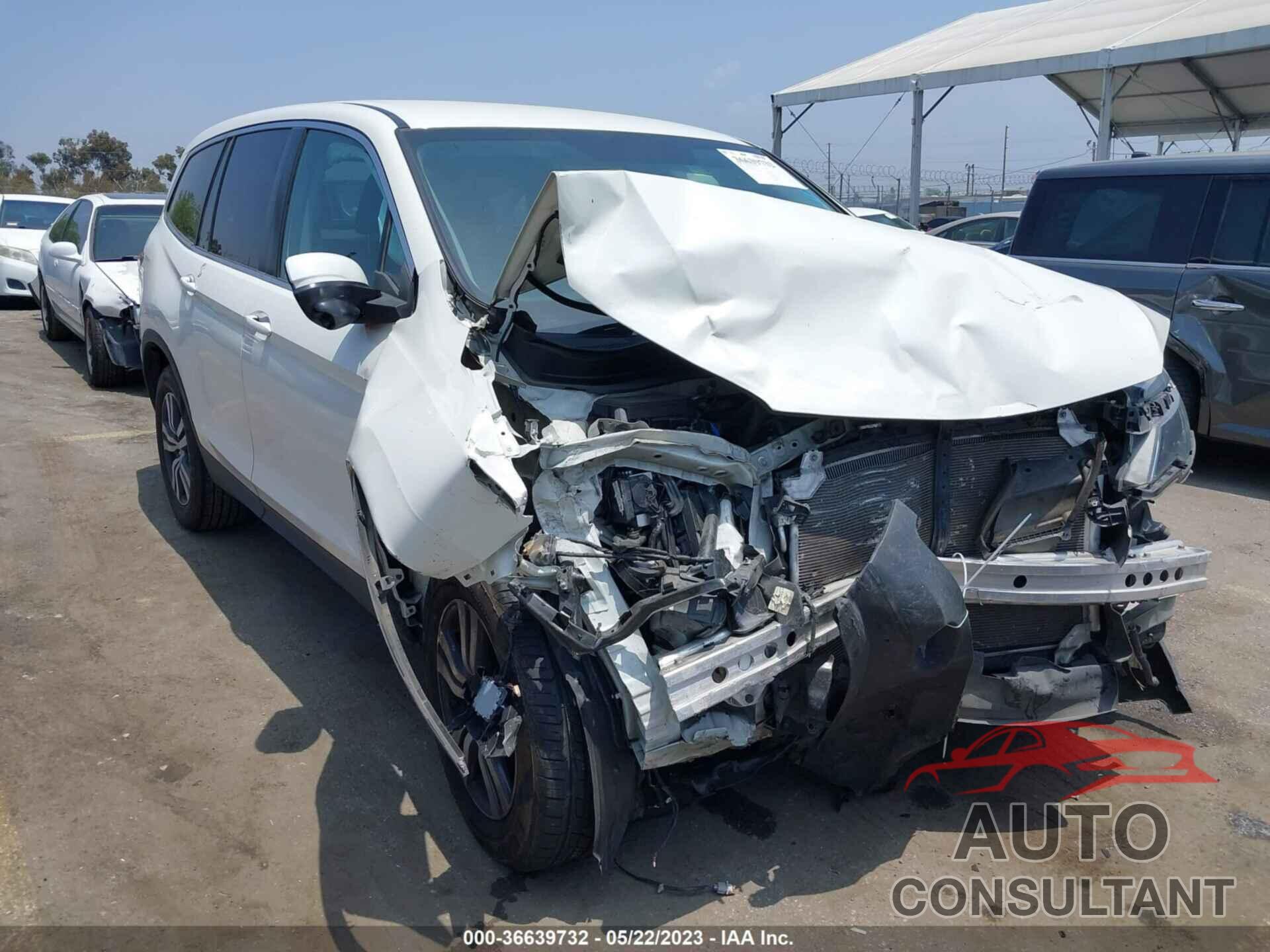 HONDA PILOT 2018 - 5FNYF5H37JB003381