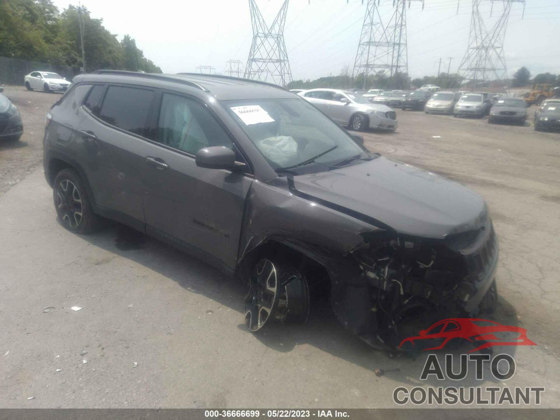 JEEP COMPASS 2019 - 3C4NJDAB7KT787271