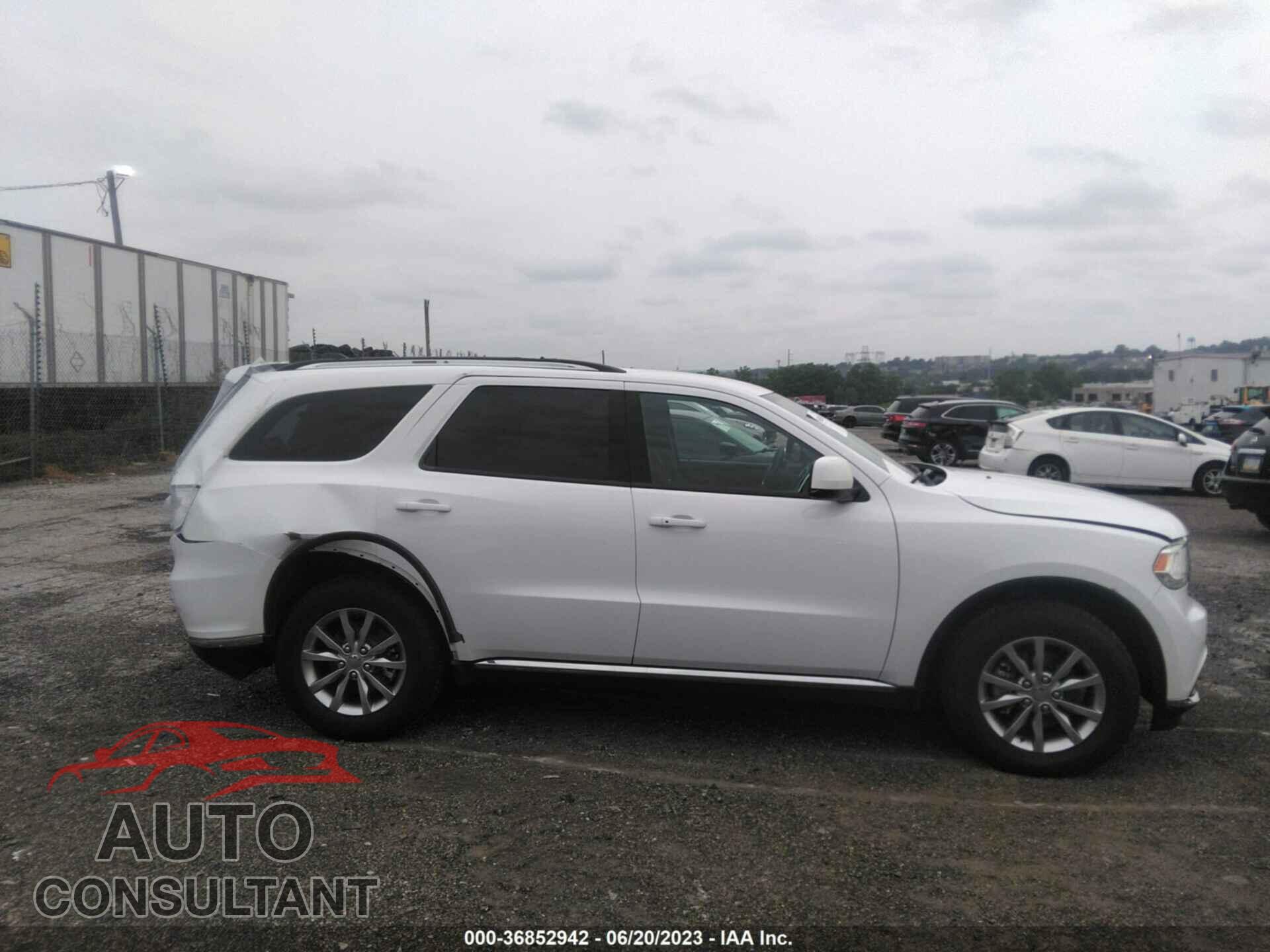 DODGE DURANGO 2017 - 1C4RDJAG3HC860711