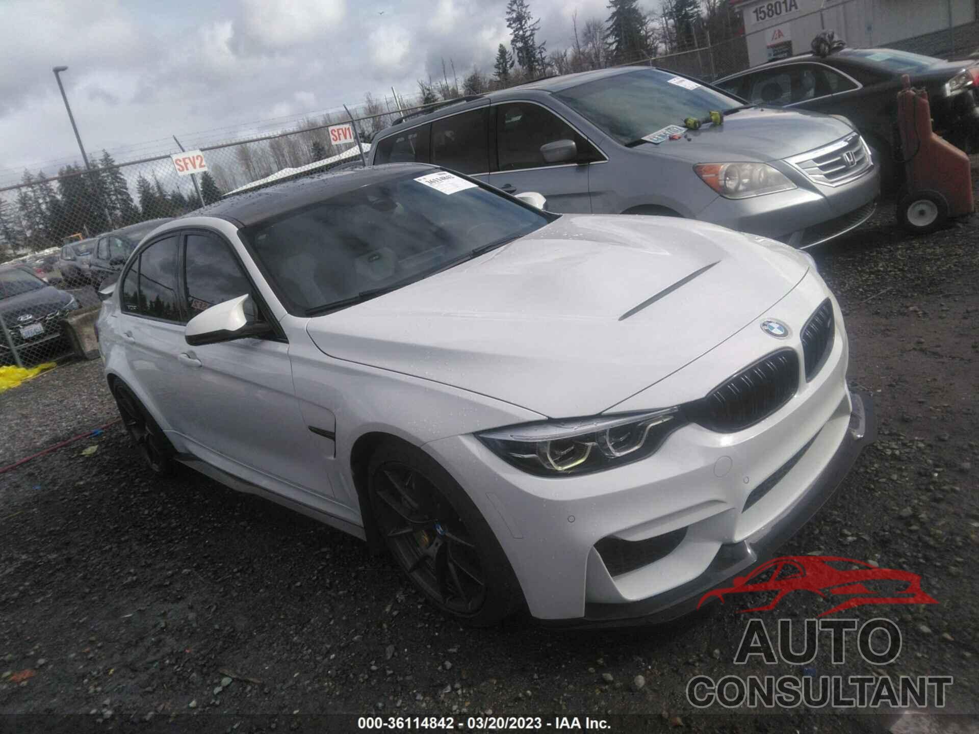 BMW M3 2018 - WBS8M9C50J5L71658