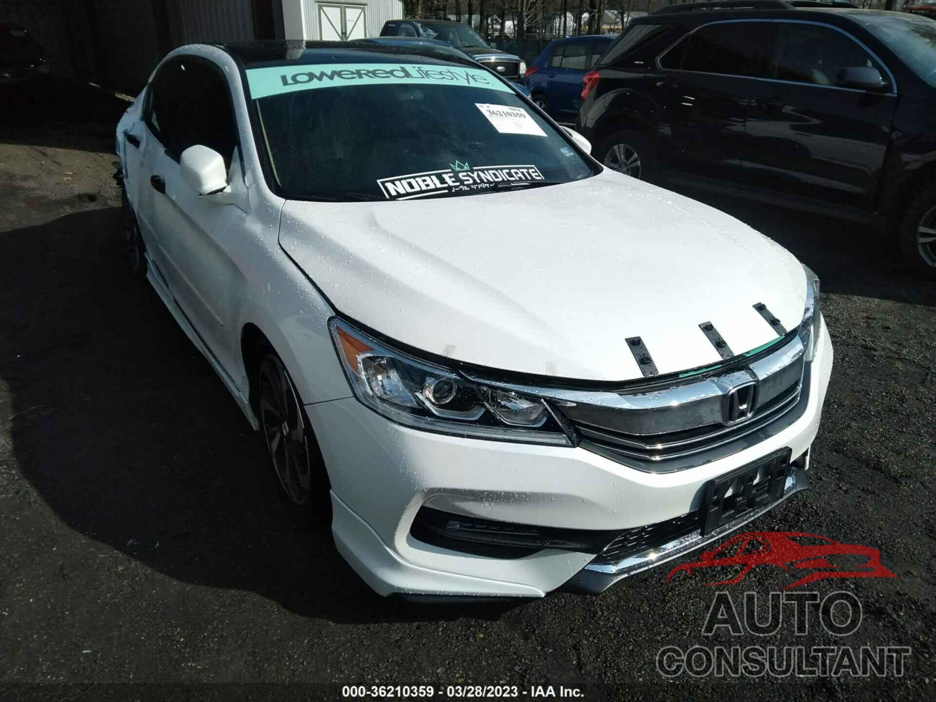 HONDA ACCORD SEDAN 2016 - 1HGCR2F82GA044793