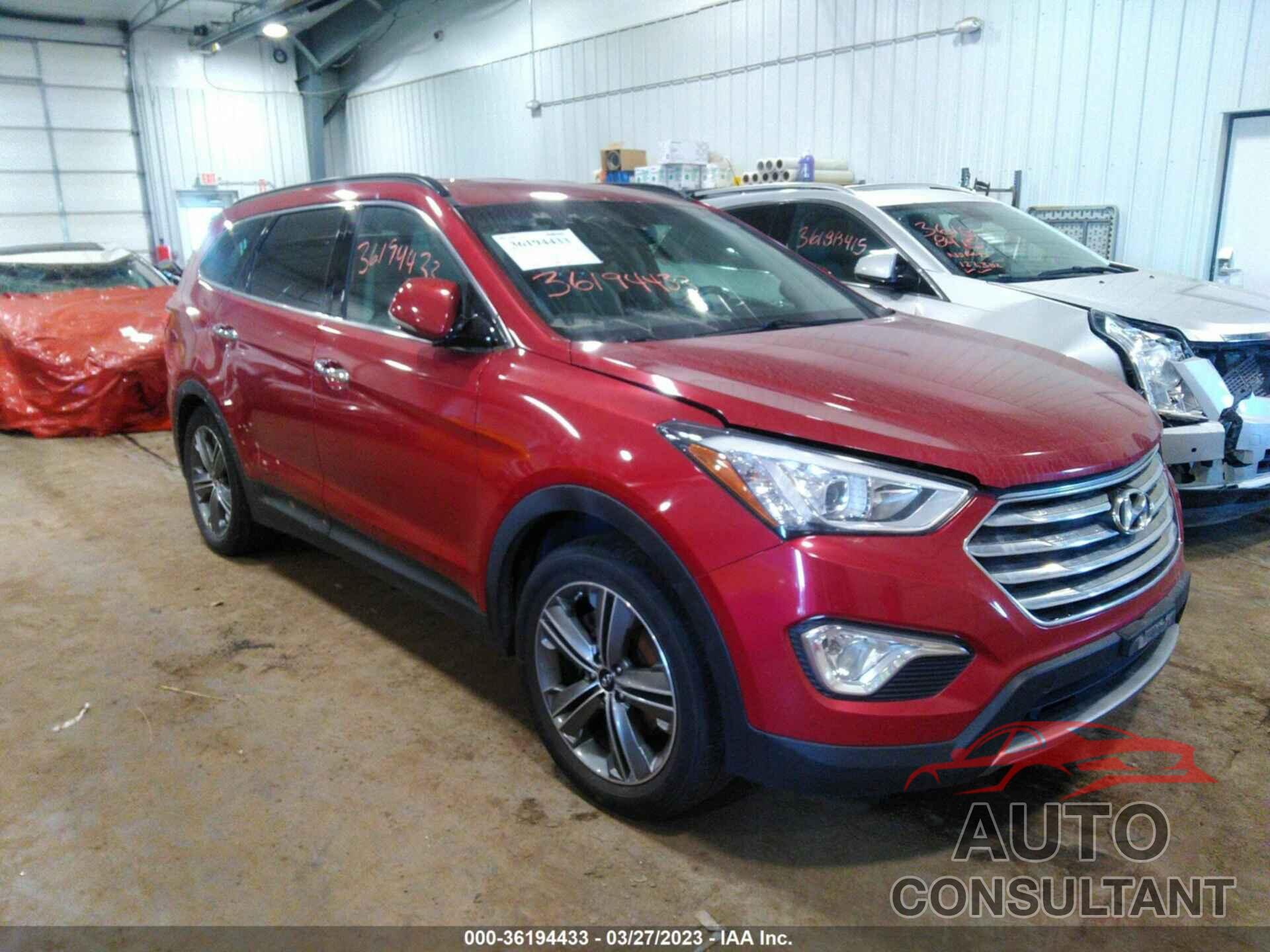 HYUNDAI SANTA FE 2016 - KM8SNDHF9GU158278