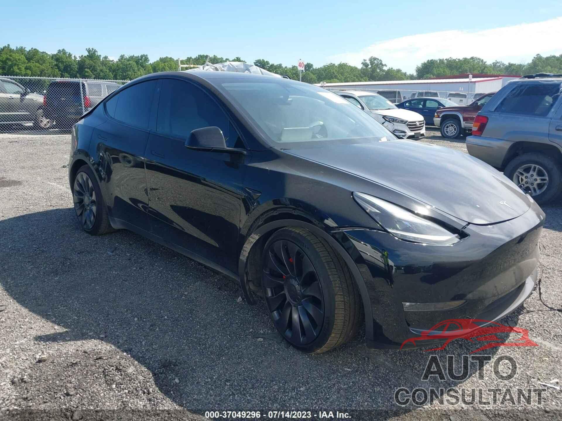 TESLA MODEL Y 2022 - 7SAYGDEF5NF381181