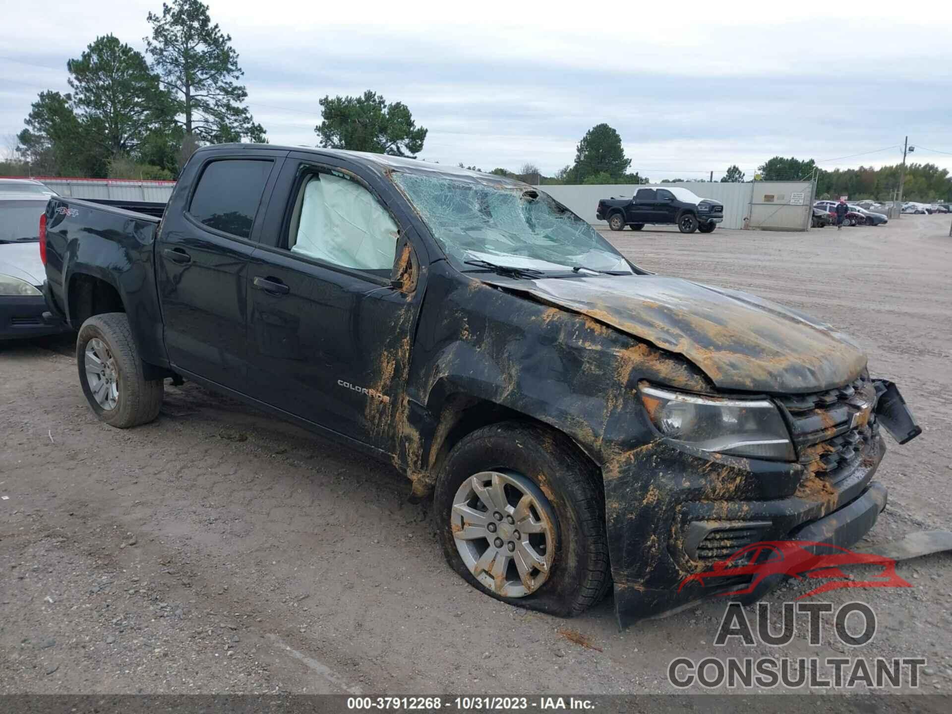 CHEVROLET COLORADO 2021 - 1GCGTCENXM1134395