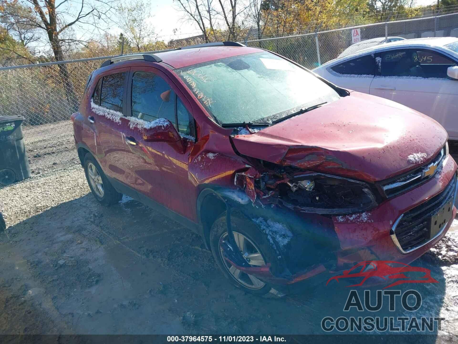 CHEVROLET TRAX 2018 - 3GNCJPSBXJL237057