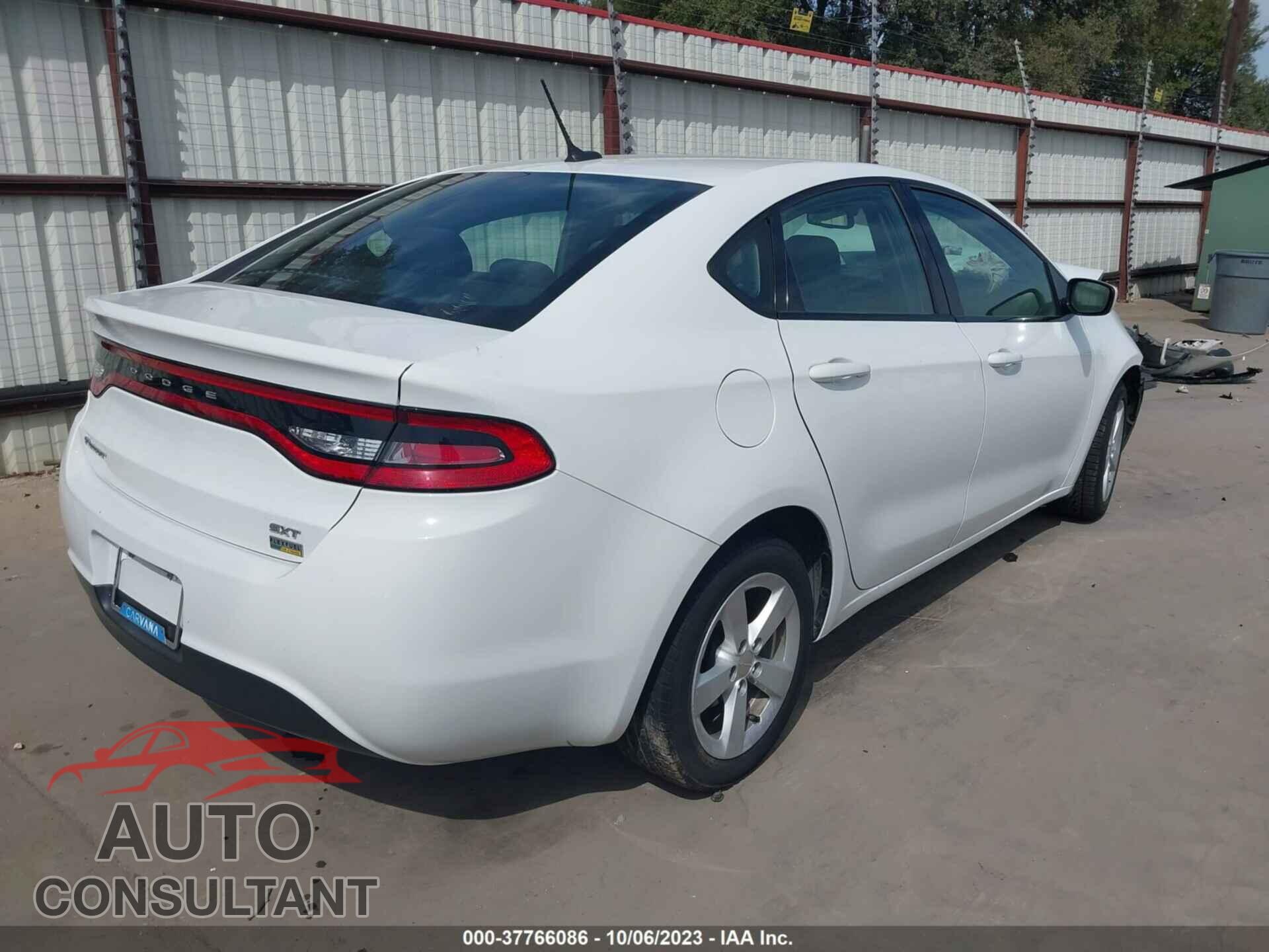 DODGE DART 2016 - 1C3CDFBA4GD660270