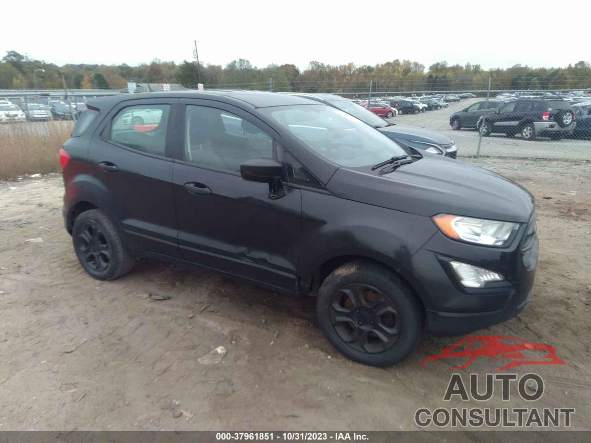 FORD ECOSPORT 2019 - MAJ3S2FE3KC279201