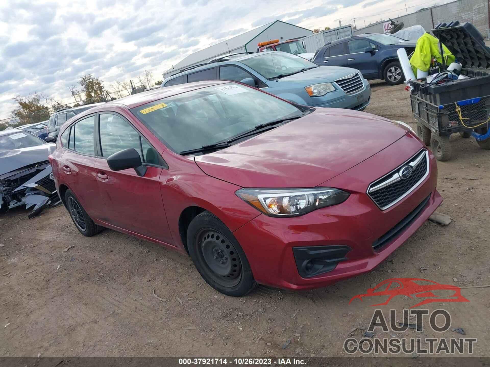 SUBARU IMPREZA 2019 - 4S3GTAA64K3703116