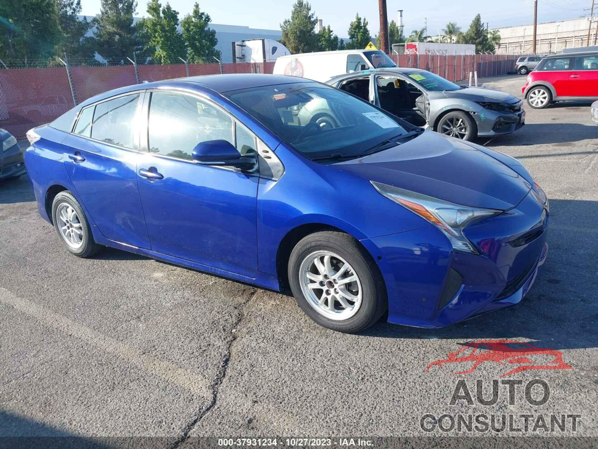 TOYOTA PRIUS 2017 - JTDKBRFU1H3569662