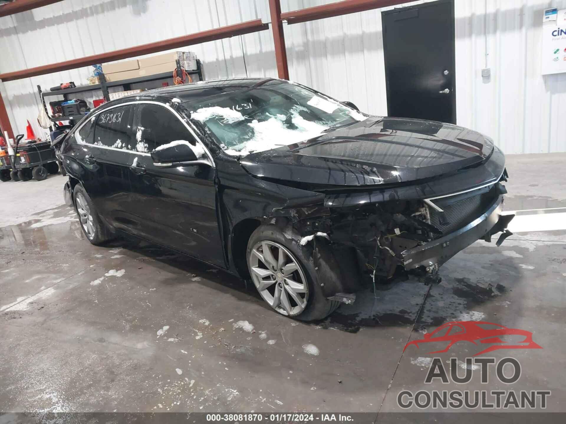 CHEVROLET IMPALA 2016 - 2G1115S39G9137484