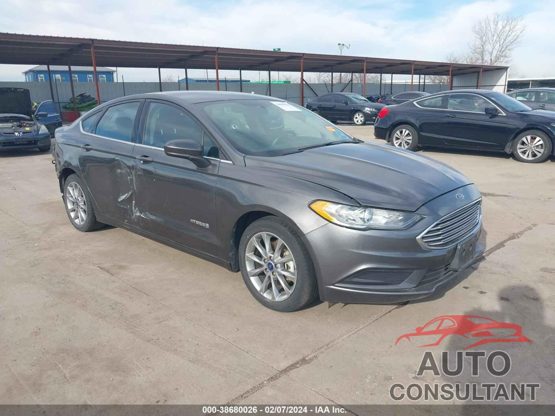 FORD FUSION HYBRID 2017 - 3FA6P0LU0HR374128