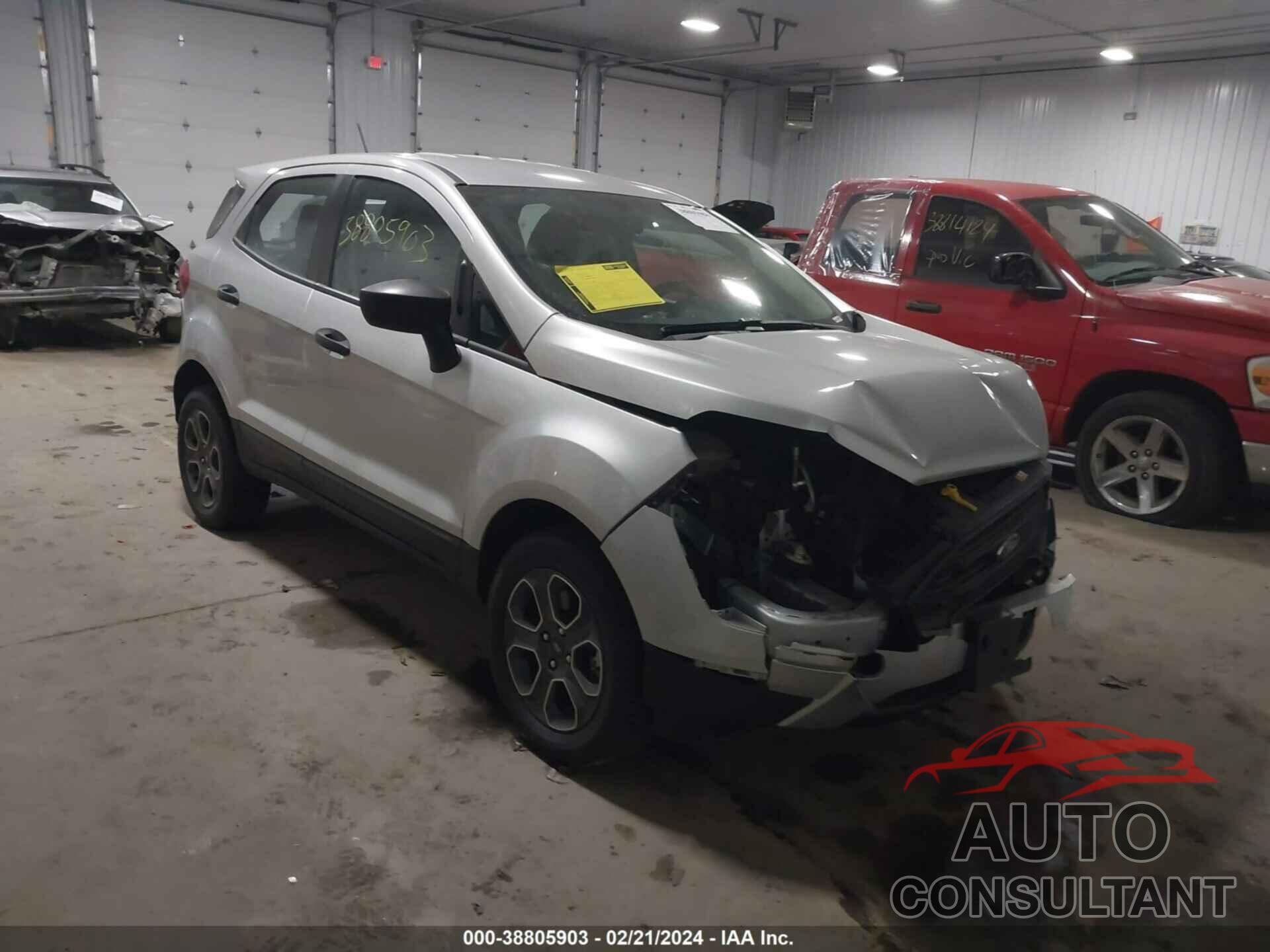 FORD ECOSPORT 2021 - MAJ6S3FL8MC456331