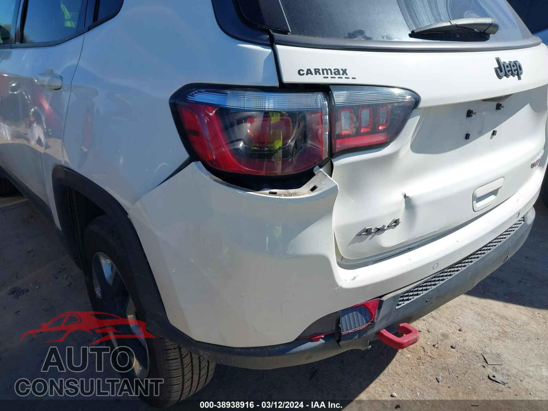 JEEP COMPASS 2017 - 3C4NJDDBXHT607429