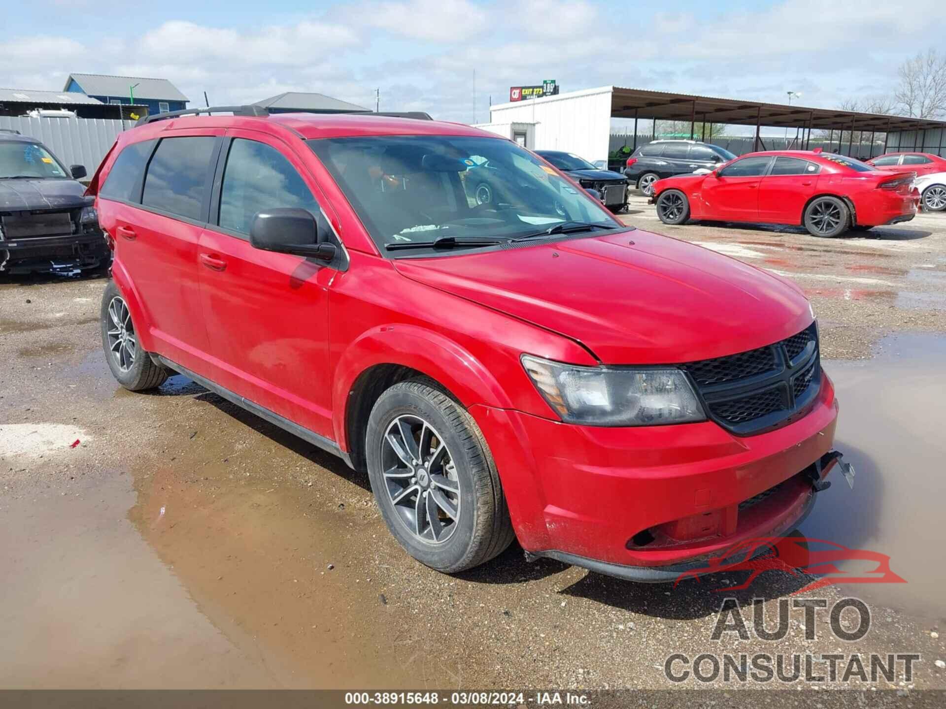 DODGE JOURNEY 2018 - 3C4PDCAB7JT535268