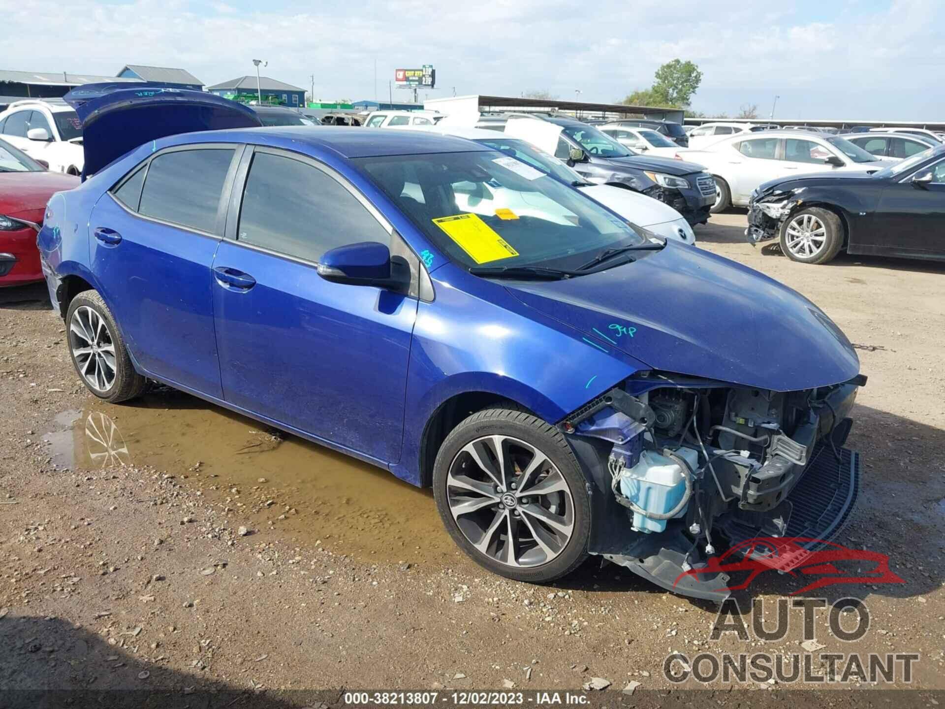 TOYOTA COROLLA 2017 - 5YFBURHE3HP677952