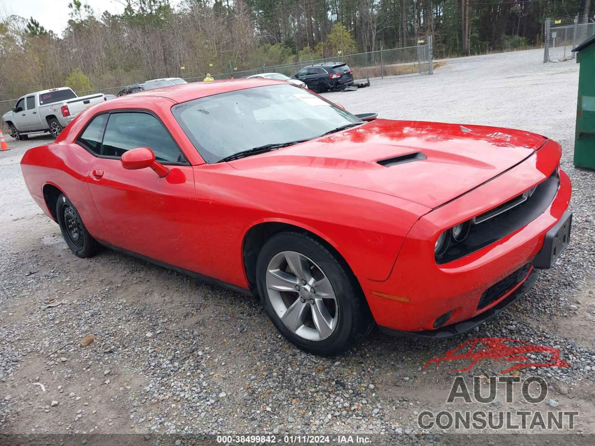 DODGE CHALLENGER 2016 - 2C3CDZAG9GH336502