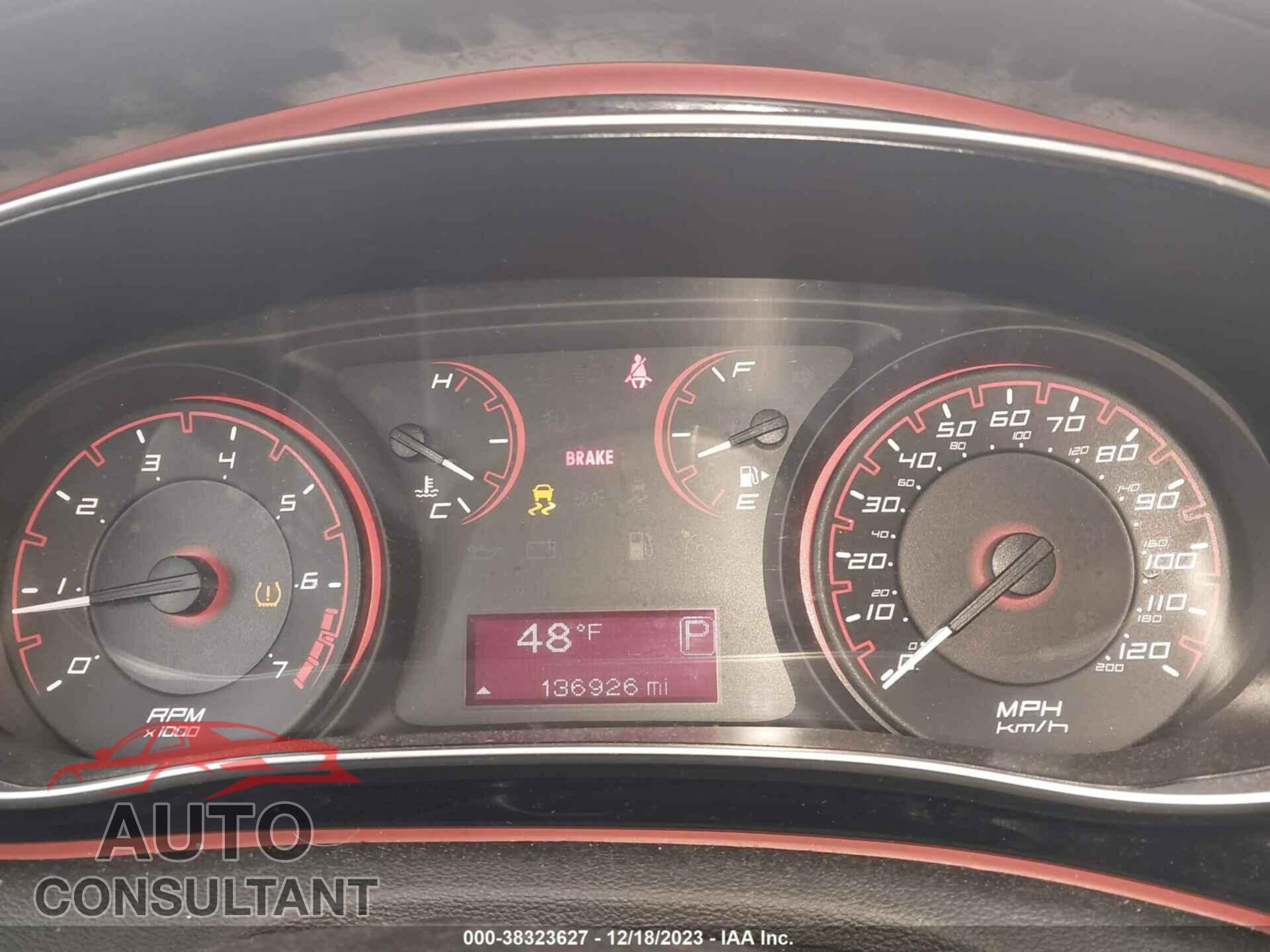 DODGE DART 2015 - 1C3CDFBB0FD165555