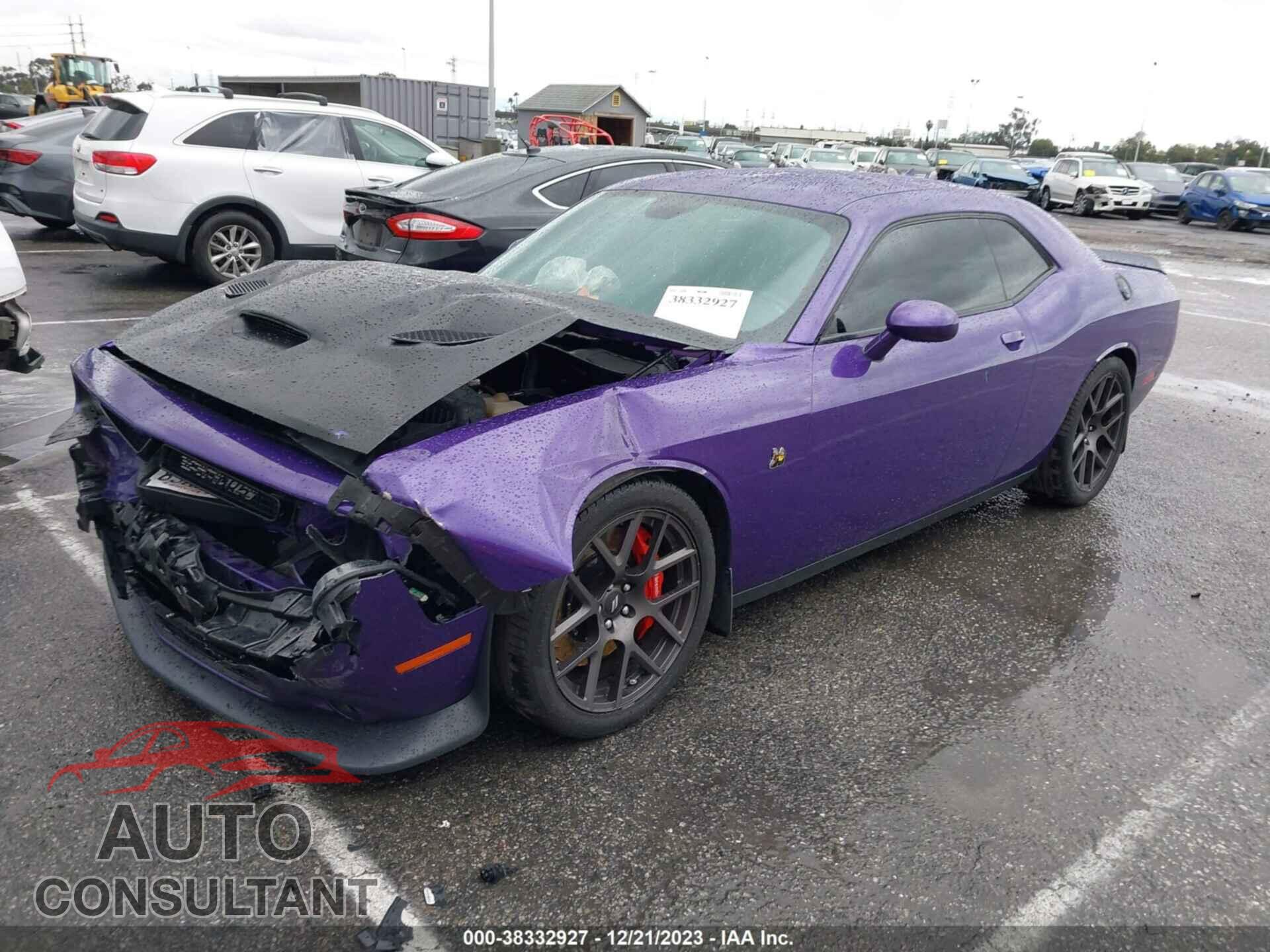 DODGE CHALLENGER 2016 - 2C3CDZFJ2GH152586