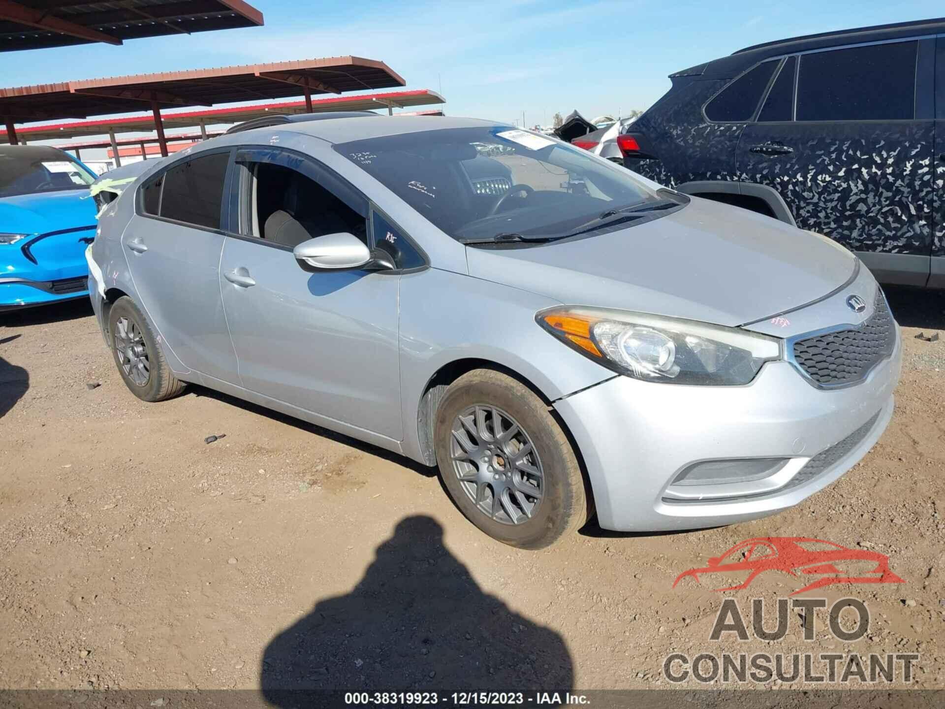 KIA FORTE 2016 - KNAFK4A65G5495904