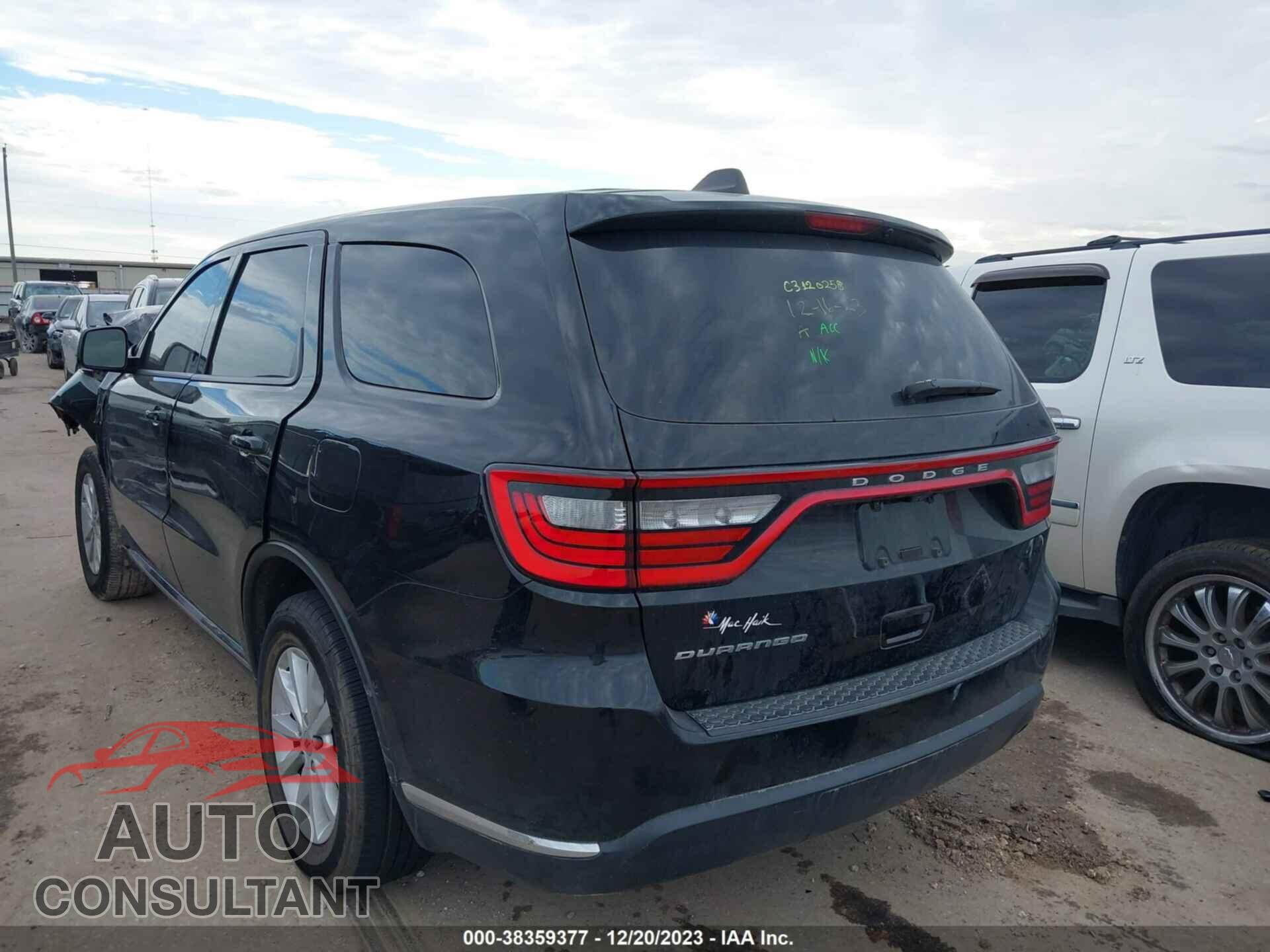 DODGE DURANGO 2019 - 1C4RDHAG7KC824665