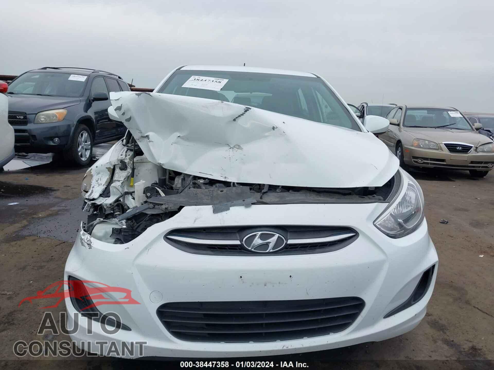HYUNDAI ACCENT 2017 - KMHCT5AE2HU307052