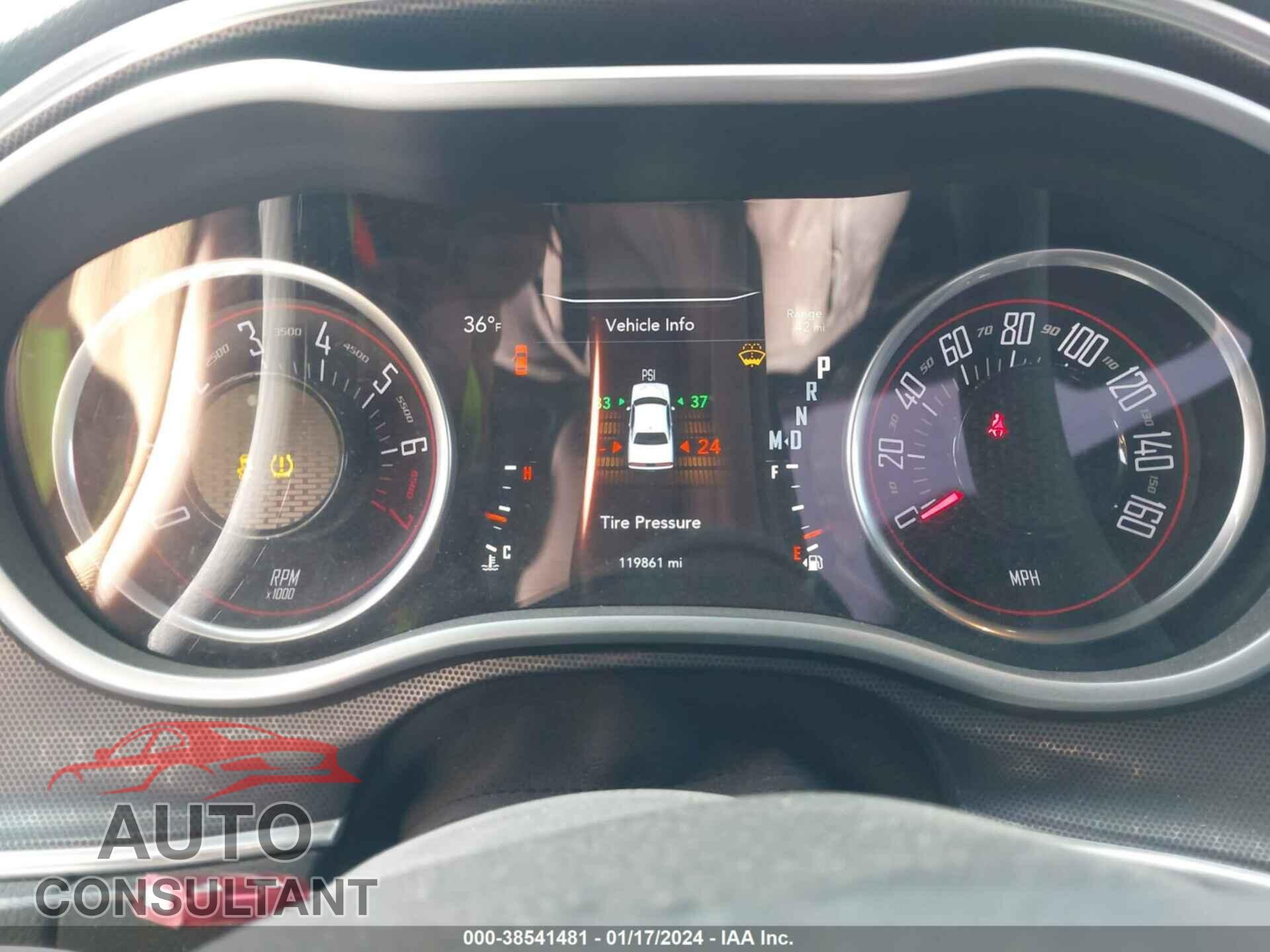 DODGE CHALLENGER 2016 - 2C3CDZAG4GH312057