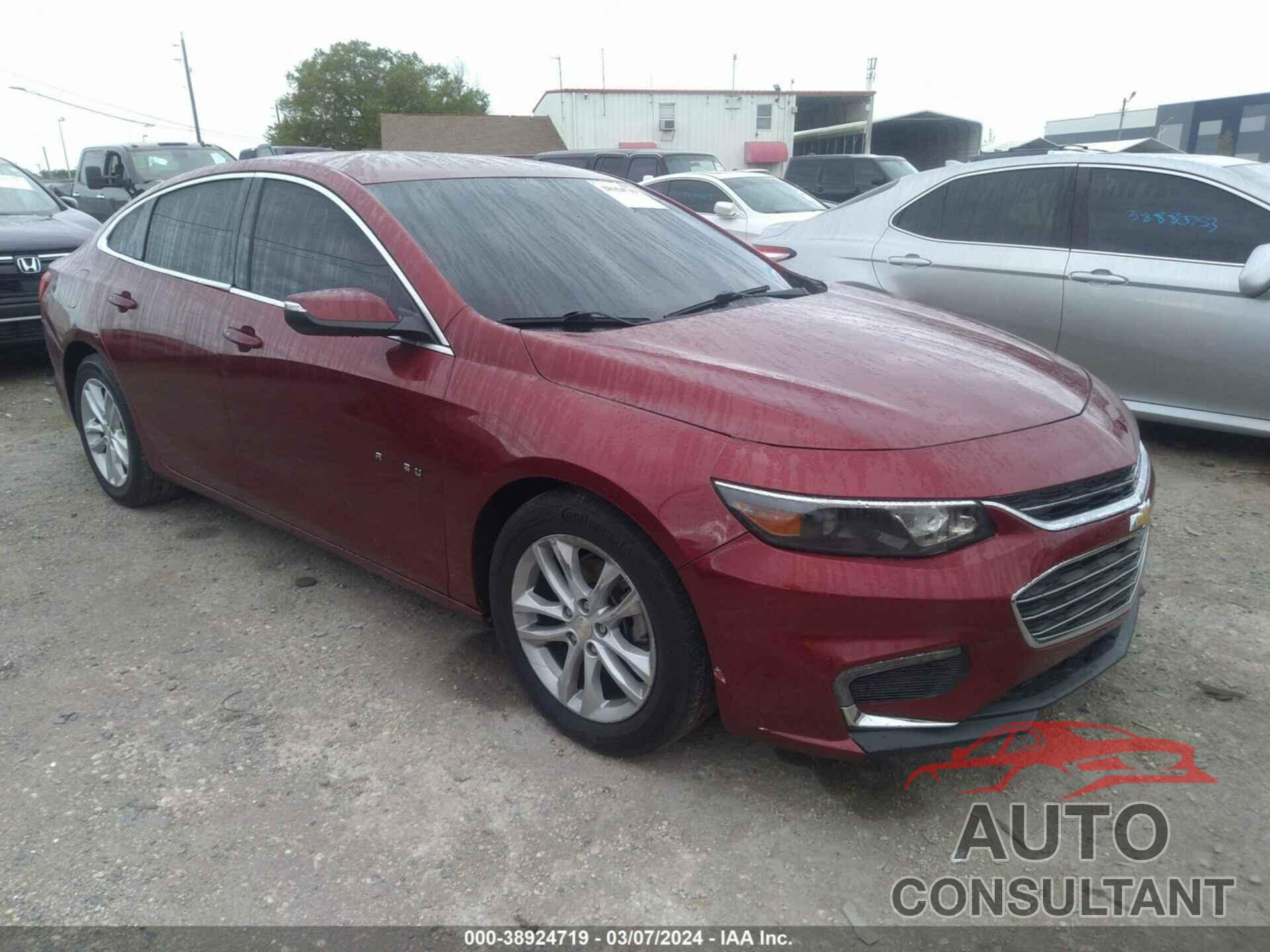 CHEVROLET MALIBU 2017 - 1G1ZE5ST1HF122185