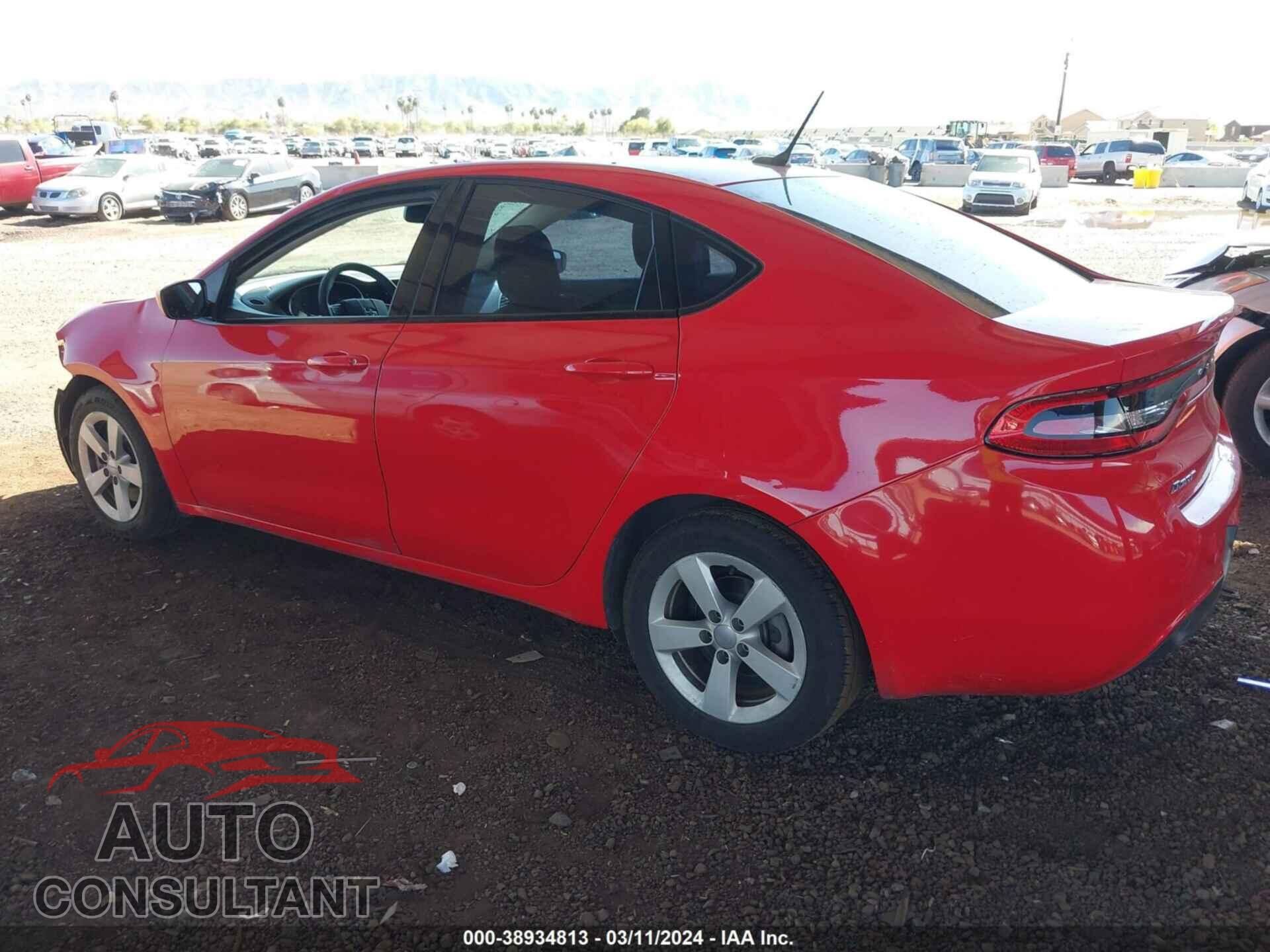 DODGE DART 2016 - 1C3CDFBA1GD629526