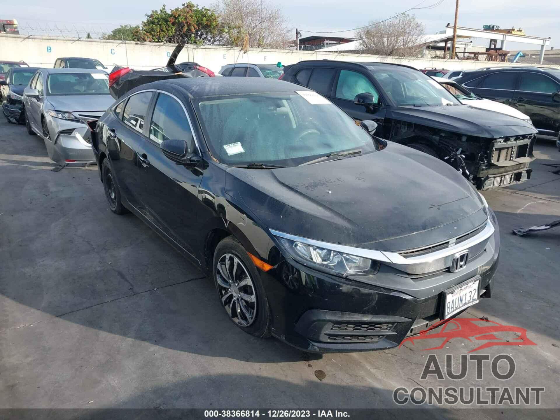 HONDA CIVIC SEDAN 2017 - 2HGFC2F52HH569523