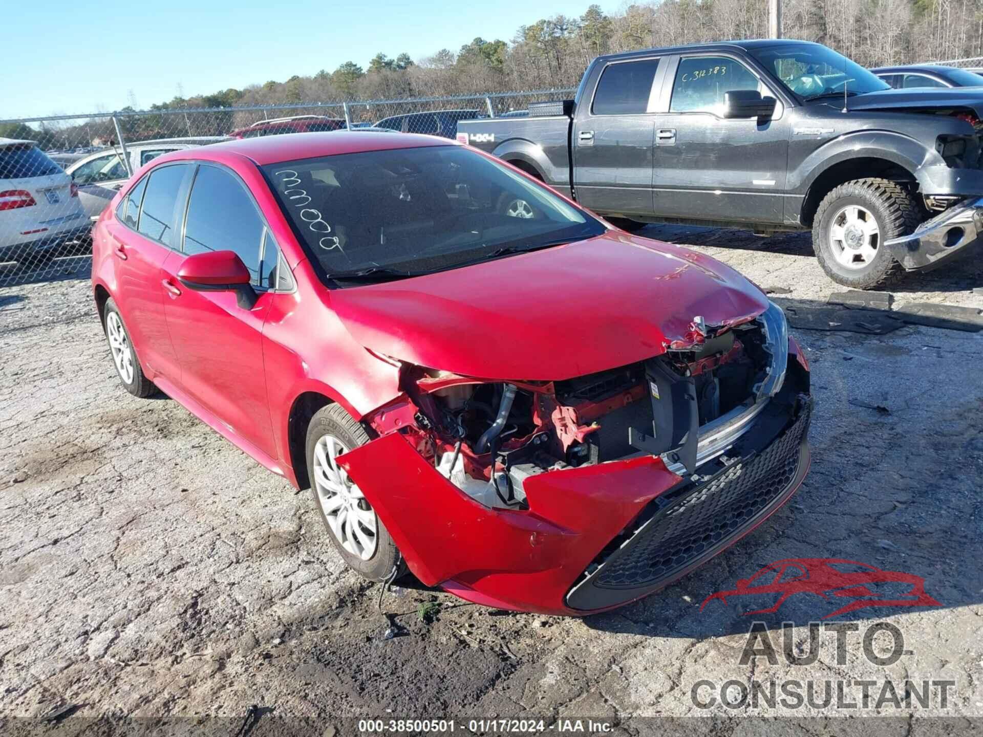 TOYOTA COROLLA 2020 - JTDEPRAE5LJ043389