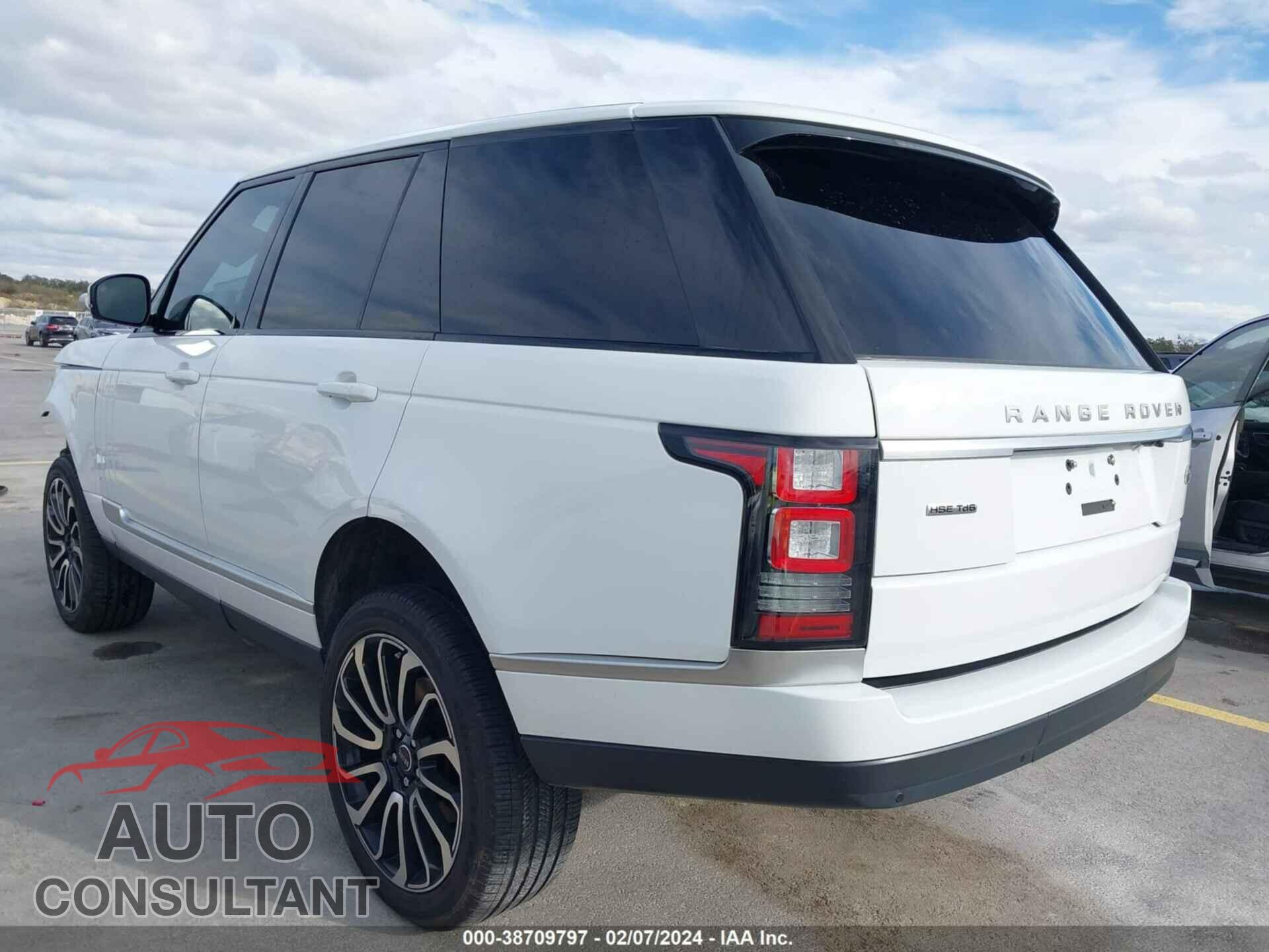 LAND ROVER RANGE ROVER 2016 - SALGS2KF0GA272647