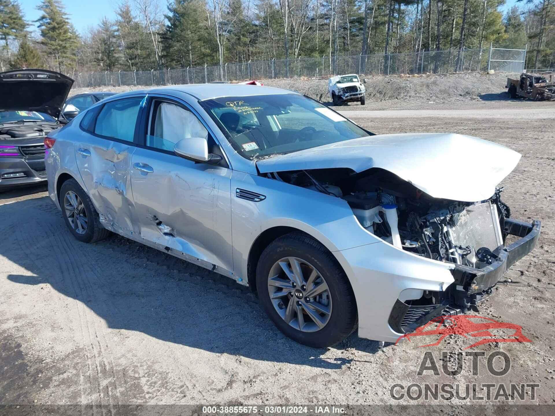 KIA OPTIMA 2020 - 5XXGT4L30LG450866