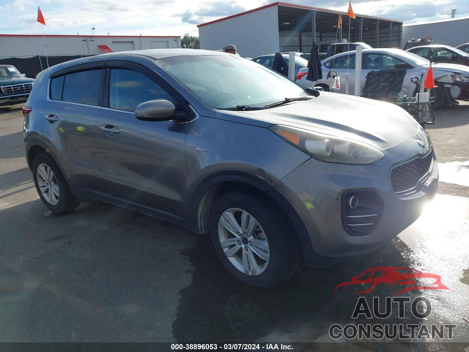 KIA SPORTAGE 2017 - KNDPMCAC7H7103190