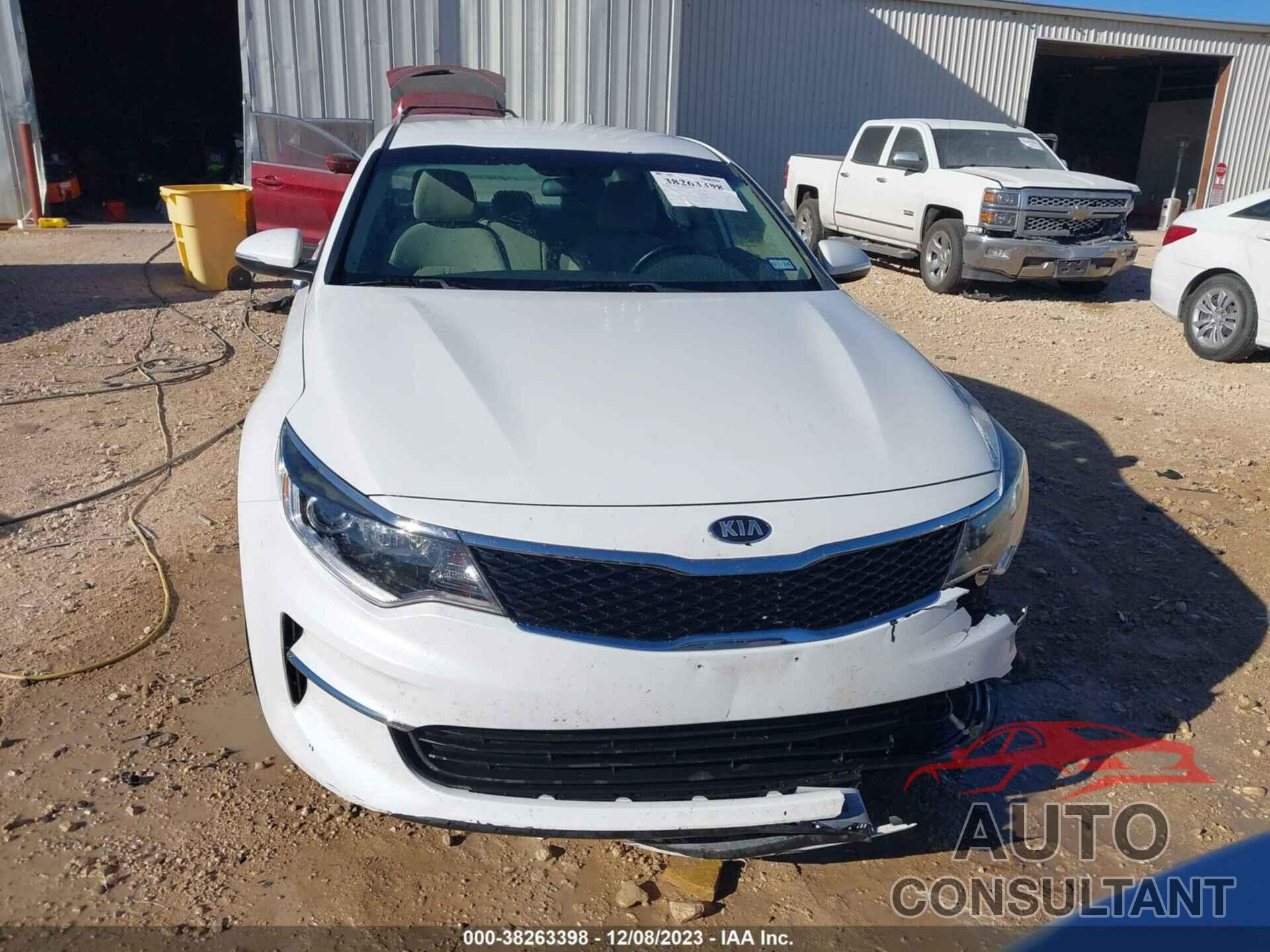 KIA OPTIMA 2016 - 5XXGT4L16GG005794