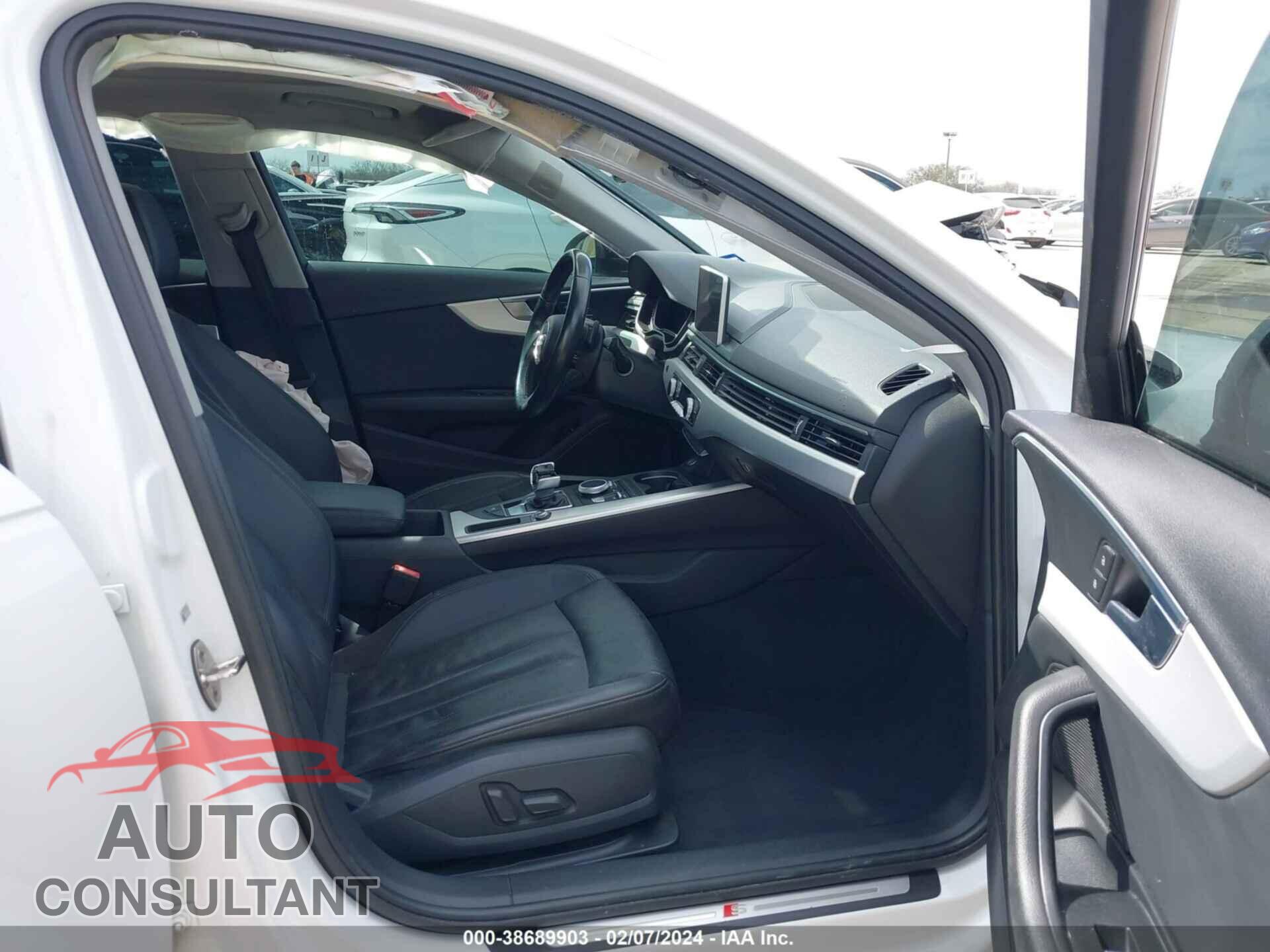 AUDI A4 2017 - WAULMAF42HN063422