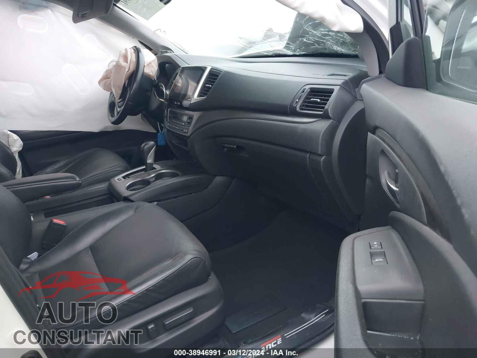 HONDA RIDGELINE 2017 - 5FPYK2F69HB010888