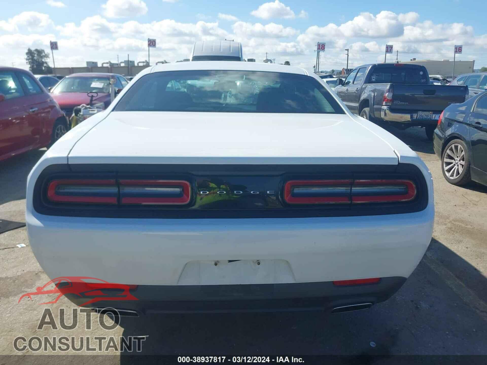 DODGE CHALLENGER 2016 - 2C3CDZAG8GH131771