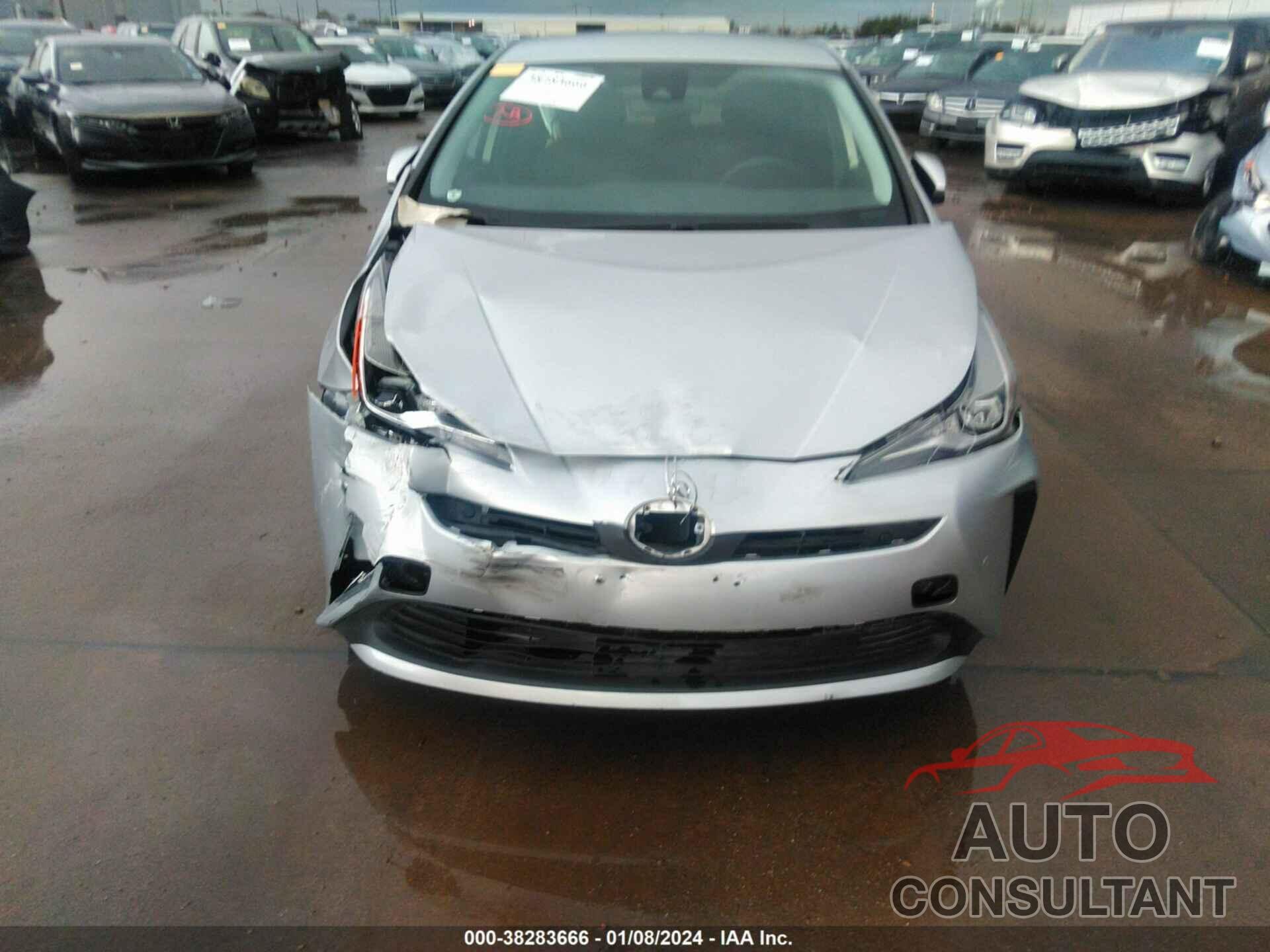 TOYOTA PRIUS 2020 - JTDKARFU1L3122583