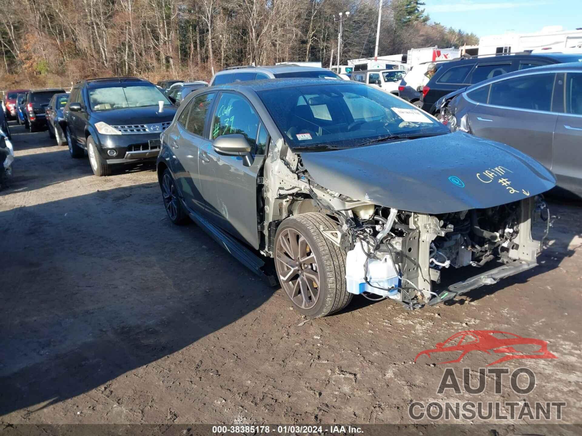 TOYOTA COROLLA 2019 - JTNK4RBE5K3020560