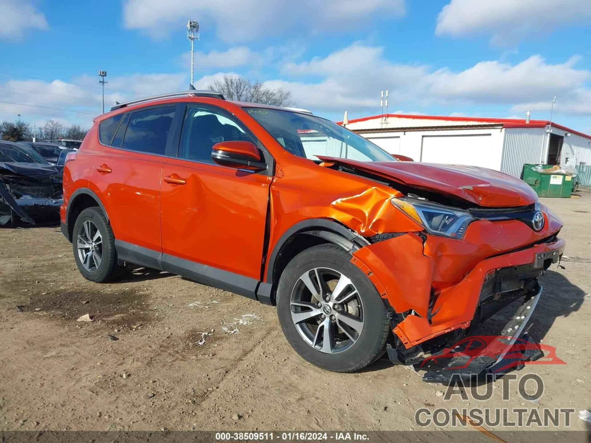 TOYOTA RAV4 2016 - 2T3RFREVXGW492654